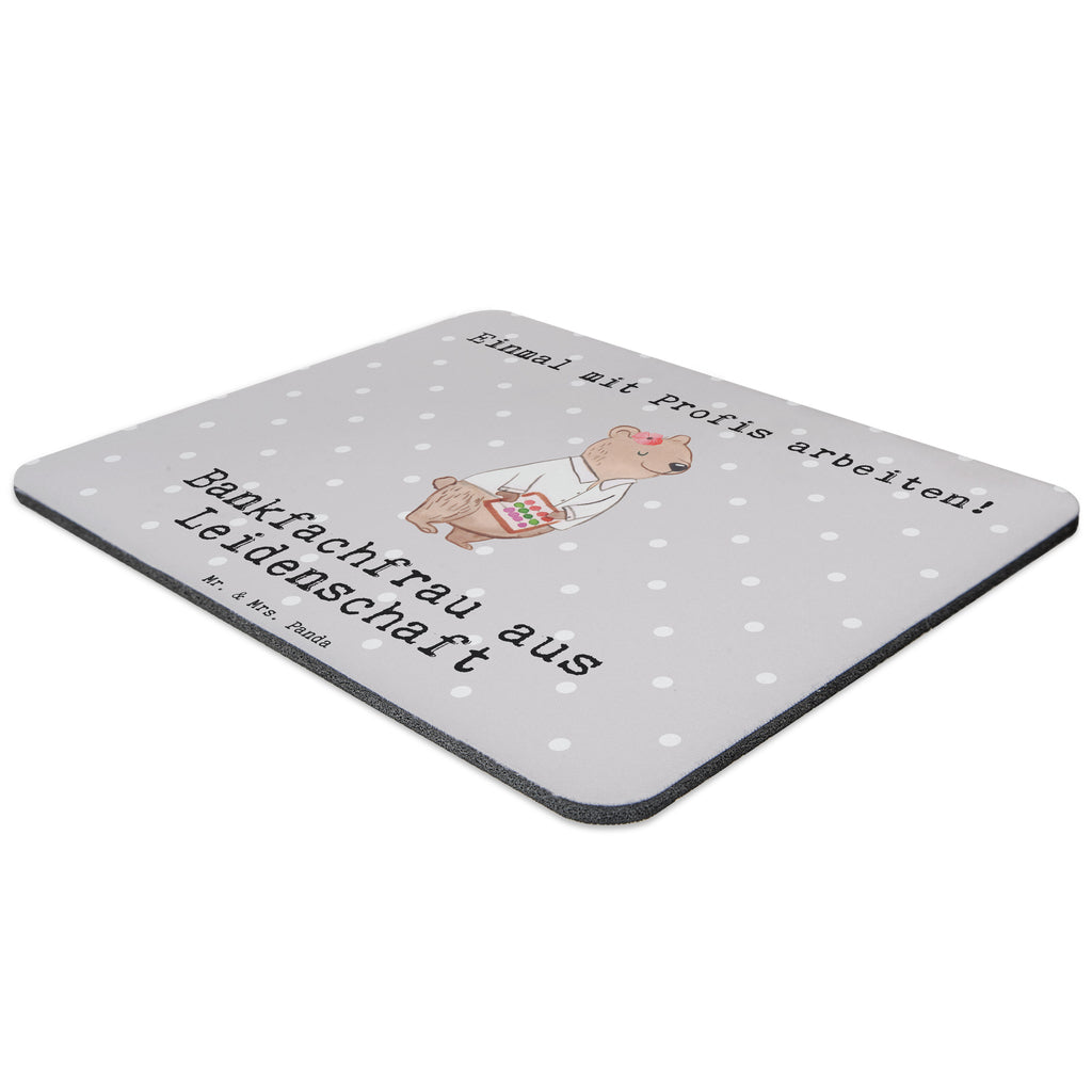 Mauspad Bankfachfrau aus Leidenschaft Mousepad, Computer zubehör, Büroausstattung, PC Zubehör, Arbeitszimmer, Mauspad, Einzigartiges Mauspad, Designer Mauspad, Mausunterlage, Mauspad Büro, Beruf, Ausbildung, Jubiläum, Abschied, Rente, Kollege, Kollegin, Geschenk, Schenken, Arbeitskollege, Mitarbeiter, Firma, Danke, Dankeschön, Bankfachfrau, Bankangestellte, Bänkerin, Bankberaterin