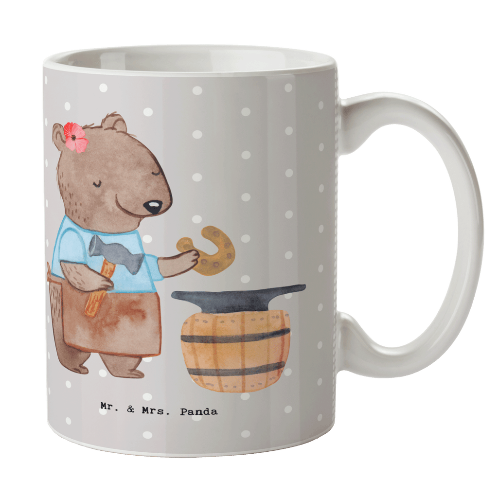 Tasse Schmiedin mit Herz Tasse, Kaffeetasse, Teetasse, Becher, Kaffeebecher, Teebecher, Keramiktasse, Porzellantasse, Büro Tasse, Geschenk Tasse, Tasse Sprüche, Tasse Motive, Kaffeetassen, Tasse bedrucken, Designer Tasse, Cappuccino Tassen, Schöne Teetassen, Beruf, Ausbildung, Jubiläum, Abschied, Rente, Kollege, Kollegin, Geschenk, Schenken, Arbeitskollege, Mitarbeiter, Firma, Danke, Dankeschön