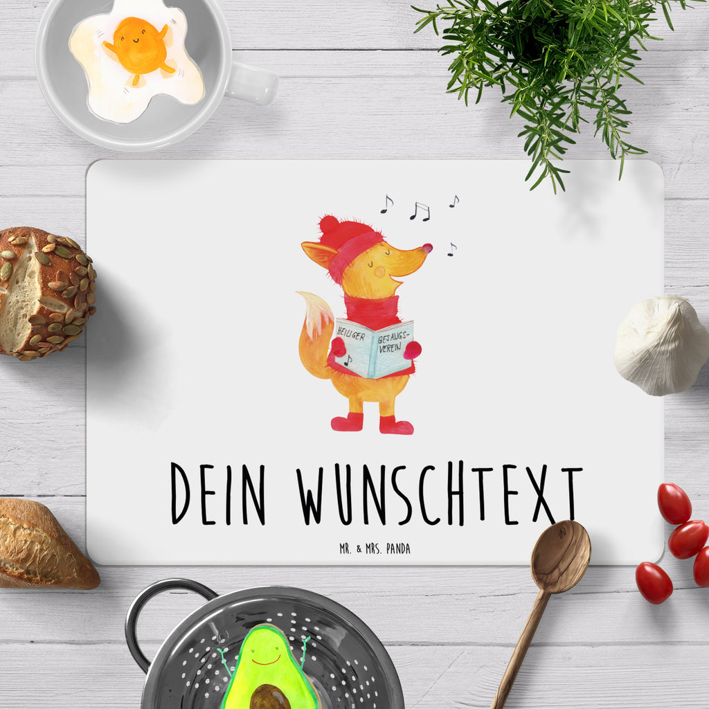 Personalisiertes Tischset Fuchs Sänger Personalisiertes Tischet, Personalisierter Tischuntersetzer, Personalisiertes Platzset, tischset personalisiert, personalisiertes tischset, personalisierte platzsets, platzset personalisiert, personalisierte platzdeckchen, platzdeckchen personalisiert, tischset mit namen, platzdeckchen mit namen, platzset mit namen abwaschbar, platzset mit namen, tischset abwaschbar mit namen, Winter, Weihnachten, Weihnachtsdeko, Nikolaus, Advent, Heiligabend, Wintermotiv, Fuchs, Füchse, Sänger, Geschenk Sänger, Singen, Weihnachtslieder