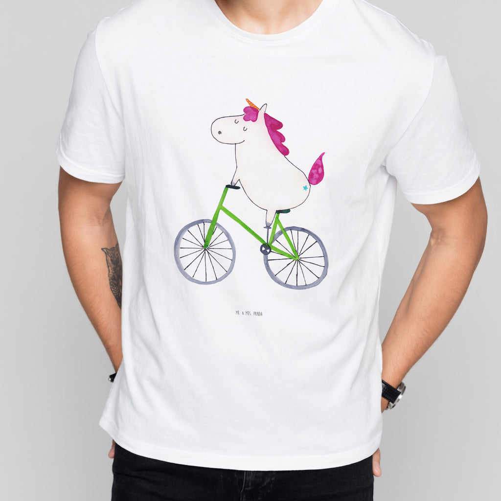 T-Shirt Standard Einhorn Radfahrer T-Shirt, Shirt, Tshirt, Lustiges T-Shirt, T-Shirt mit Spruch, Party, Junggesellenabschied, Jubiläum, Geburstag, Herrn, Damen, Männer, Frauen, Schlafshirt, Nachthemd, Sprüche, Einhorn, Einhörner, Einhorn Deko, Pegasus, Unicorn, Radfahren, Radfahrer, Rad, Bike, Feenstaub, Konfetti, Luxusproblem, Kummer, Liebeskummer