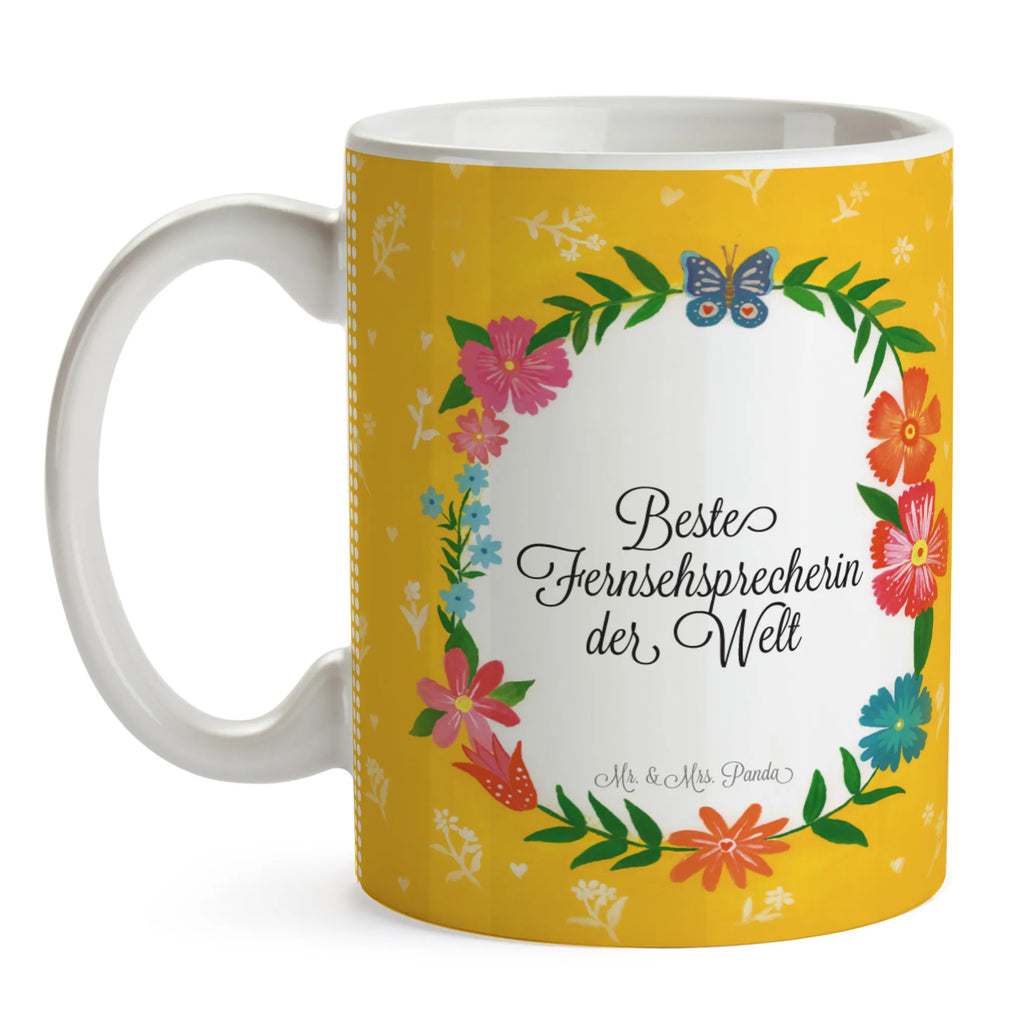 Tasse Fernsehsprecherin Tasse, Kaffeetasse, Teetasse, Becher, Kaffeebecher, Teebecher, Keramiktasse, Porzellantasse, Büro Tasse, Geschenk Tasse, Tasse Sprüche, Tasse Motive, Kaffeetassen, Tasse bedrucken, Designer Tasse, Cappuccino Tassen, Schöne Teetassen, Geschenk