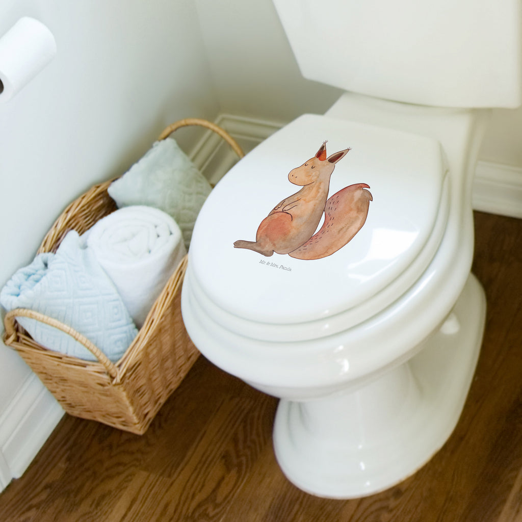 Motiv WC Sitz Einhorn Glauben Klobrille, Klodeckel, Toilettendeckel, WC-Sitz, Toilette, Einhorn, Einhörner, Einhorn Deko, Pegasus, Unicorn, Einhörnchen, Eichhörnchen, Eichhorn