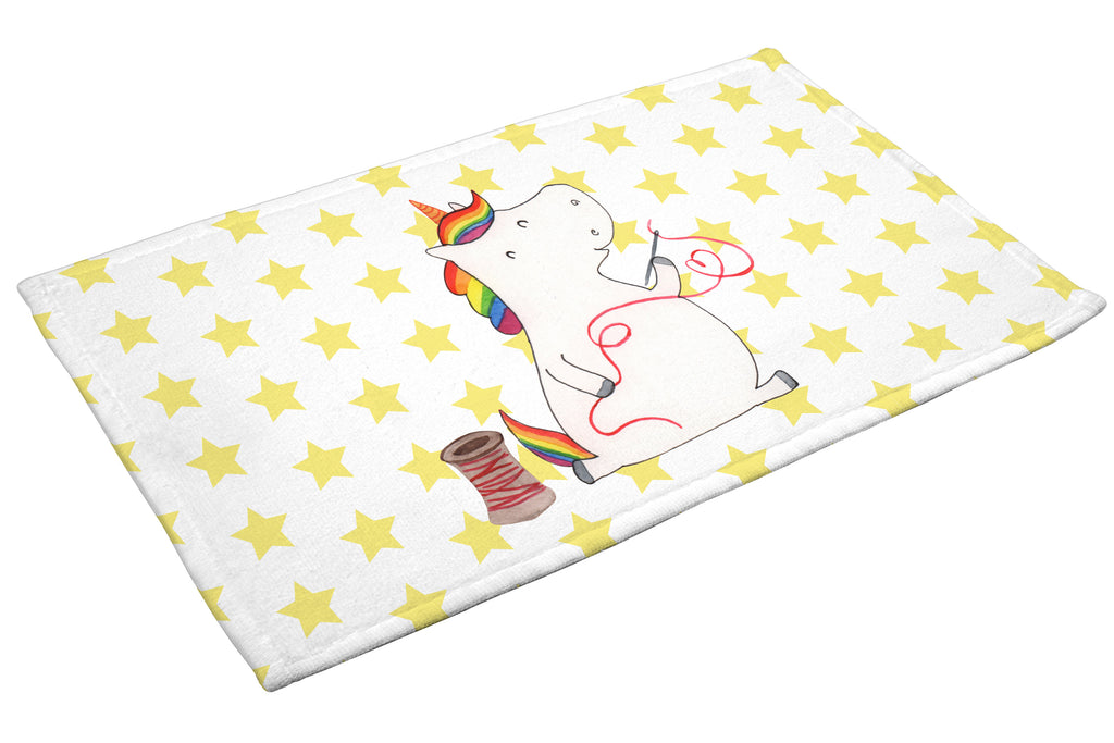 Handtuch Einhorn Näherin Gästetuch, Reisehandtuch, Sport Handtuch, Frottier, Kinder Handtuch, Einhorn, Einhörner, Einhorn Deko, Pegasus, Unicorn, Näherin, nähen, Mädchen, Freundin, Häkeln, Stricken, basteln, Nähzimmer