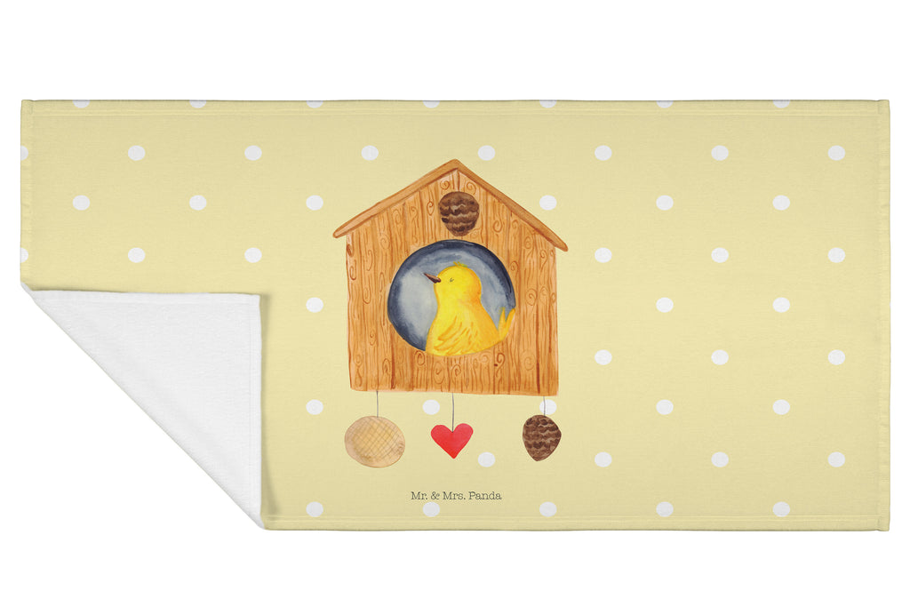 Handtuch Vogelhaus Home Handtuch, Badehandtuch, Badezimmer, Handtücher, groß, Kinder, Baby, Tiermotive, Gute Laune, lustige Sprüche, Tiere, Vogelhaus, Vogel, Home sweet Home, Einzug, Umzug, Geschenk, Einzugsgeschenk, Hausbau, Haus