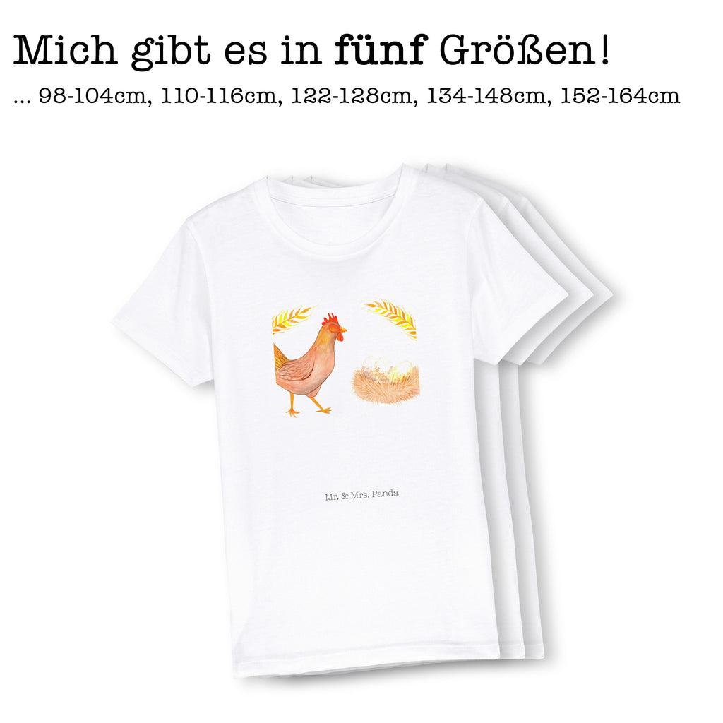 Organic Kinder T-Shirt Huhn Stolz Kinder T-Shirt, Kinder T-Shirt Mädchen, Kinder T-Shirt Jungen, Bauernhof, Hoftiere, Landwirt, Landwirtin, Hahn, Henne, Hühner, Eier, Hof, Landleben, Motivation, Geburt, Magie, Spruch, Schwangerschaft