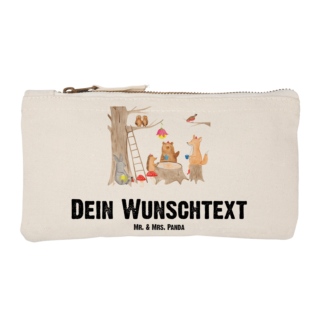 Personalisierte Schminktasche Waldtiere Picknick Personalisierte Schminktasche, Personalisierte Kosmetiktasche, Personalisierter Kosmetikbeutel, Personalisiertes Stiftemäppchen, Personalisiertes Etui, Personalisierte Federmappe, Personalisierte Makeup Bag, Personalisiertes Schminketui, Personalisiertes Kosmetiketui, Personalisiertes Schlamperetui, Schminktasche mit Namen, Kosmetiktasche mit Namen, Kosmetikbeutel mit Namen, Stiftemäppchen mit Namen, Etui mit Namen, Federmappe mit Namen, Makeup Bg mit Namen, Schminketui mit Namen, Kosmetiketui mit Namen, Schlamperetui mit Namen, Schminktasche personalisieren, Schminktasche bedrucken, Schminktasche selbst gestalten, Tiermotive, Gute Laune, lustige Sprüche, Tiere, Waldtiere, Picknick, Wald, Fuchs, Hase, Igel, Maus, Eichhörnchen