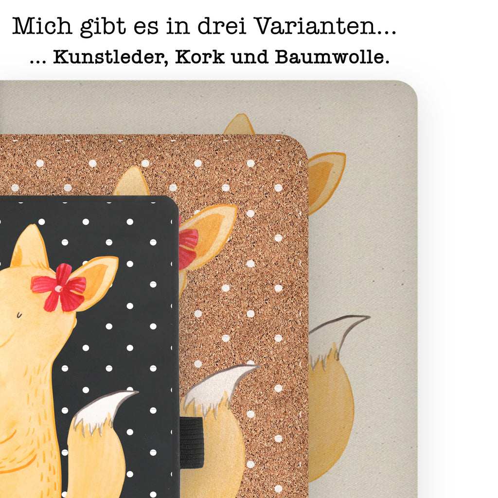 Baumwoll Notizbuch Fuchs Mama Notizen, Eintragebuch, Tagebuch, Notizblock, Adressbuch, Journal, Kladde, Skizzenbuch, Notizheft, Schreibbuch, Schreibheft, Familie, Vatertag, Muttertag, Bruder, Schwester, Mama, Papa, Oma, Opa, Mutter, Tochter, Lieblingstochter, Beste Tochter, Geschenk