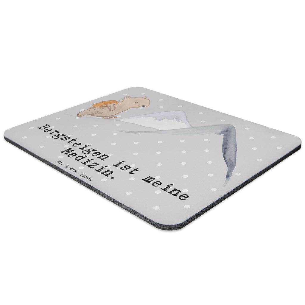 Mauspad Bär Bergsteigen Medizin Mousepad, Computer zubehör, Büroausstattung, PC Zubehör, Arbeitszimmer, Mauspad, Einzigartiges Mauspad, Designer Mauspad, Mausunterlage, Mauspad Büro, Geschenk, Sport, Sportart, Hobby, Schenken, Danke, Dankeschön, Auszeichnung, Gewinn, Sportler, Bergsteigen, wandern, Bergsport, Trekking, Alpinismus, Alpinwandern