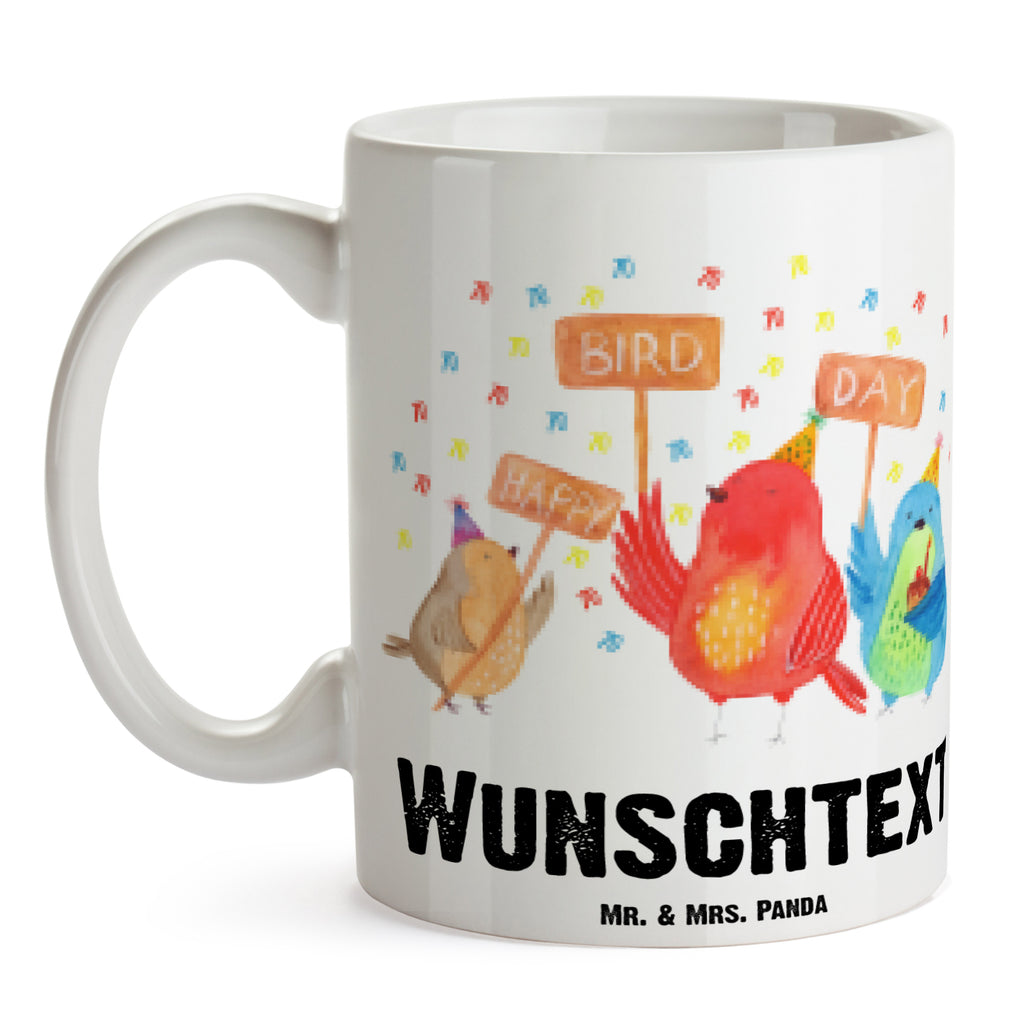 Personalisierte Tasse 70. Geburtstag Happy Bird Day Personalisierte Tasse, Namenstasse, Wunschname, Personalisiert, Tasse, Namen, Drucken, Tasse mit Namen, Geburtstag, Geburtstagsgeschenk, Geschenk, zum, für, Mitbringsel, Feier