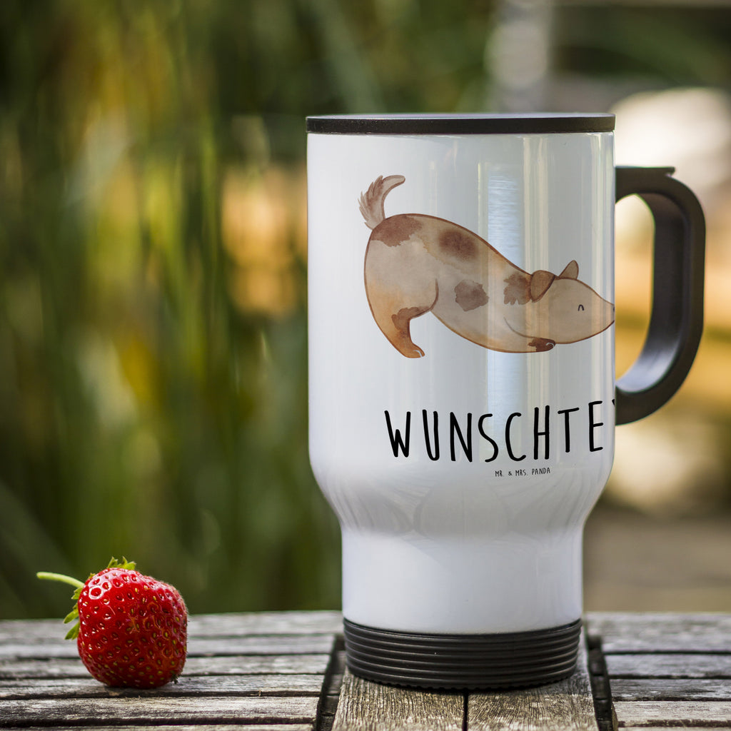 Personalisierter Thermobecher Hund Marienkäfer Personalisierter Thermobecher, Personalisierter To Go Becher, Personalisierte Thermotasse, Personalisierter Kaffeebecher, Personalisierter Isolierbecher, Thermobecher personalisieren, Thermobecher mit Namen, Thermobecher selbst gestalten, Wunschname, Spülmaschinenfest, Bedrucken, Isolierbecher mit Namen, Isolierbecher selbst gestalten, Thermotasse personalisieren, Thermotasse mit Namen, Hund, Hundemotiv, Haustier, Hunderasse, Tierliebhaber, Hundebesitzer, Sprüche, Hunde, Hundespruch, Marienkäfer, Mischling, Mischlinghund