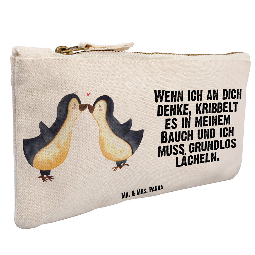 Schminktasche Pinguine Kuss Schminktasche, Kosmetiktasche, Kosmetikbeutel, Stiftemäppchen, Etui, Federmappe, Makeup, XXL, Schminketui, Kosmetiketui, Schlamperetui, Liebe, Partner, Freund, Freundin, Ehemann, Ehefrau, Heiraten, Verlobung, Heiratsantrag, Liebesgeschenk, Jahrestag, Hocheitstag, Valentinstag, Geschenk für Frauen, Hochzeitstag, Mitbringsel, Geschenk für Freundin, Geschenk für Partner, Liebesbeweis, für Männer, für Ehemann