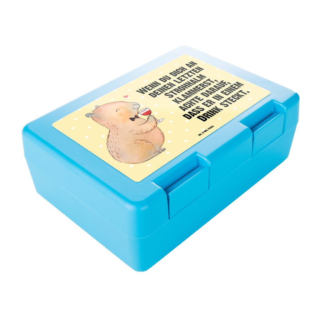 Brotdose Capybara Wein Brotbox, Snackbox, Lunch box, Butterbrotdose, Brotzeitbox, Tiermotive, Gute Laune, lustige Sprüche, Tiere, Capybara Weinflasche, Weinliebhaber Geschenk, Capybara Zeichnung, Adrette Tiere, Panda Handzeichnung, Weintrinkendes Nagetier, Capybara Kunstwerk, Geschenk für Weinkenner, Stilvolles Capybara, Heiterer Capybara, Liebe zum Wein Spruch, Wein Spaßbild, Handgezeichnetes Capybara