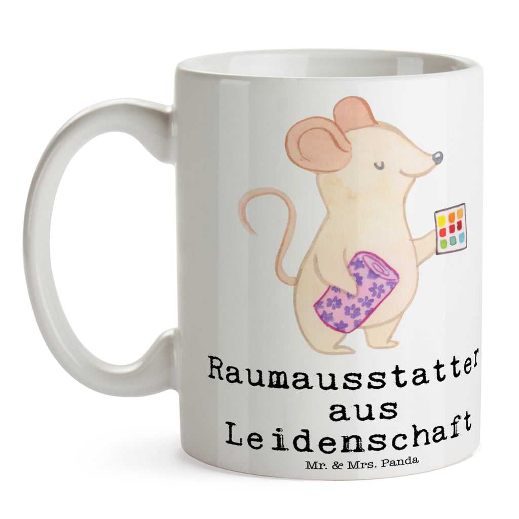 Tasse Raumausstatter aus Leidenschaft Tasse, Kaffeetasse, Teetasse, Becher, Kaffeebecher, Teebecher, Keramiktasse, Porzellantasse, Büro Tasse, Geschenk Tasse, Tasse Sprüche, Tasse Motive, Kaffeetassen, Tasse bedrucken, Designer Tasse, Cappuccino Tassen, Schöne Teetassen, Beruf, Ausbildung, Jubiläum, Abschied, Rente, Kollege, Kollegin, Geschenk, Schenken, Arbeitskollege, Mitarbeiter, Firma, Danke, Dankeschön