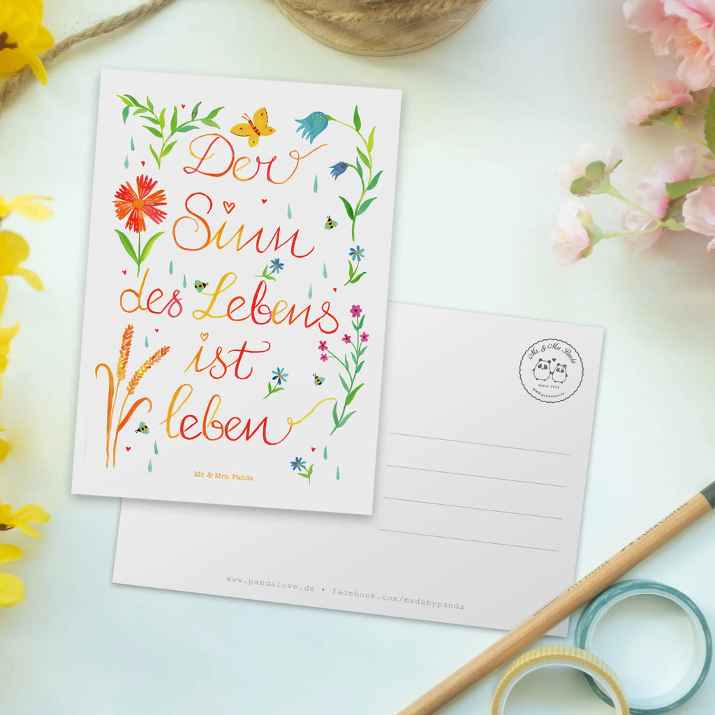 Postkarte Sinn des Lebens Postkarte, Karte, Geschenkkarte, Grußkarte, Einladung, Ansichtskarte, Geburtstagskarte, Einladungskarte, Dankeskarte, Ansichtskarten, Einladung Geburtstag, Einladungskarten Geburtstag, Blumen Deko, Frühlings Deko, Sommer Deko, Dekoration, positive Botschaft, Naturliebhaber, Outdoor, Natur, Abenteuer, Sinn des Lebens, Leben, Sinn, Lebensinhalt, Motivation, Zitat, Spruch, Caspar