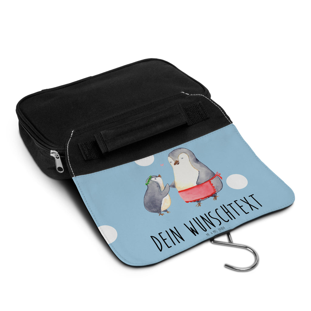 Personalisierter Kulturbeutel Pinguin mit Kind Personalisierter Kulturbeutel, Personalisierte Waschtasche, Personalisierte Kosmetiktasche, Damen, Herren, Personalisierte Aufbewahrungstasche, Personalisierte Schminktasche, Personalisierter Kosmetikbeutel, Personalisierter Organizer, Personalisierte Kulturtasche, Personalisierte Schminkutensil, Personalisierung, Wunschtext, Wunschname, Selbst bedrucken, Kulturbeutel mit Namen, Familie, Vatertag, Muttertag, Bruder, Schwester, Mama, Papa, Oma, Opa, Geschenk, Mami, Mutti, Mutter, Geburststag