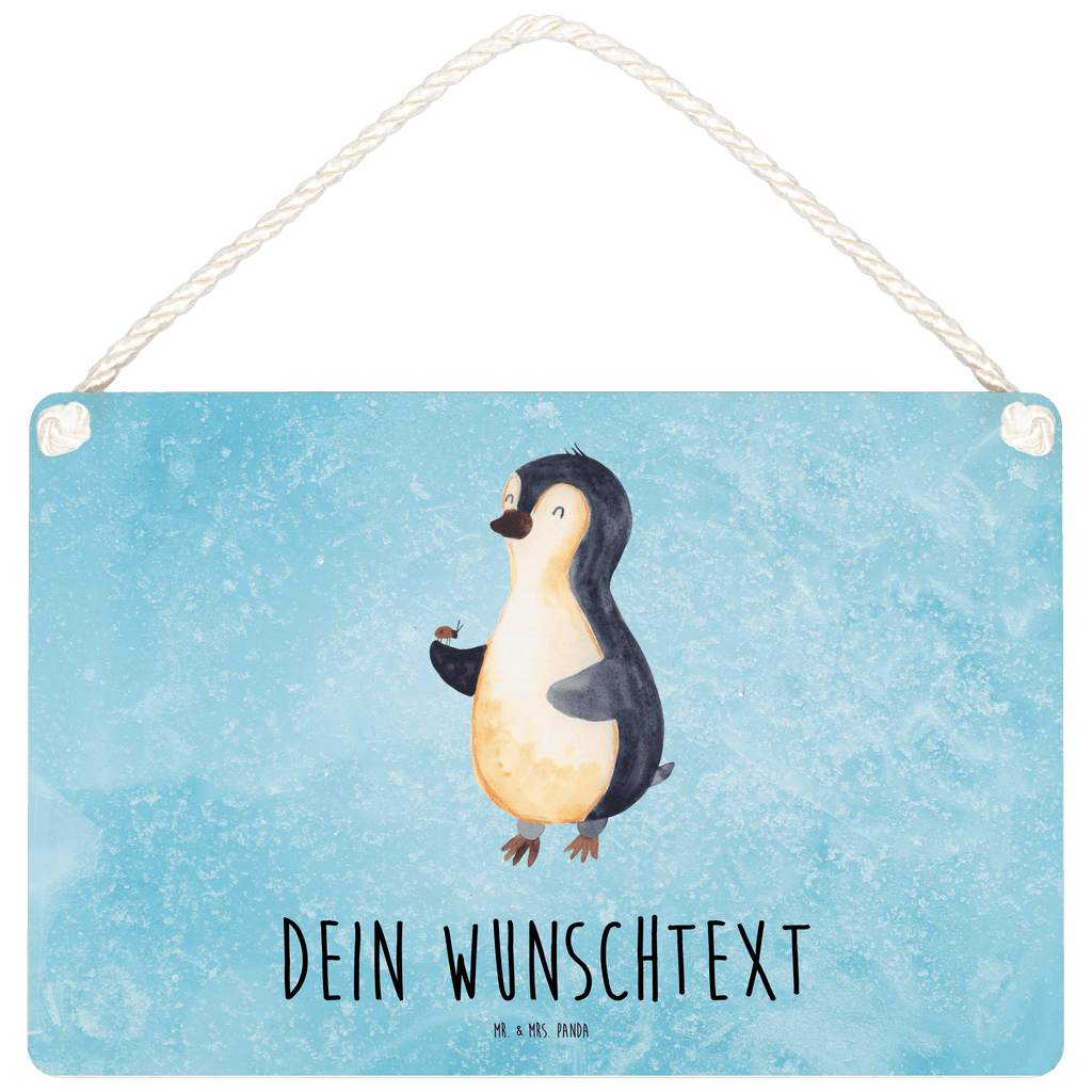 Personalisiertes Deko Schild Pinguin Marienkäfer Dekoschild, Deko Schild, Schild, Tür Schild, Türschild, Holzschild, Wandschild, Wanddeko, Pinguin, Pinguine, Marienkäfer, Liebe, Wunder, Glück, Freude, Lebensfreude