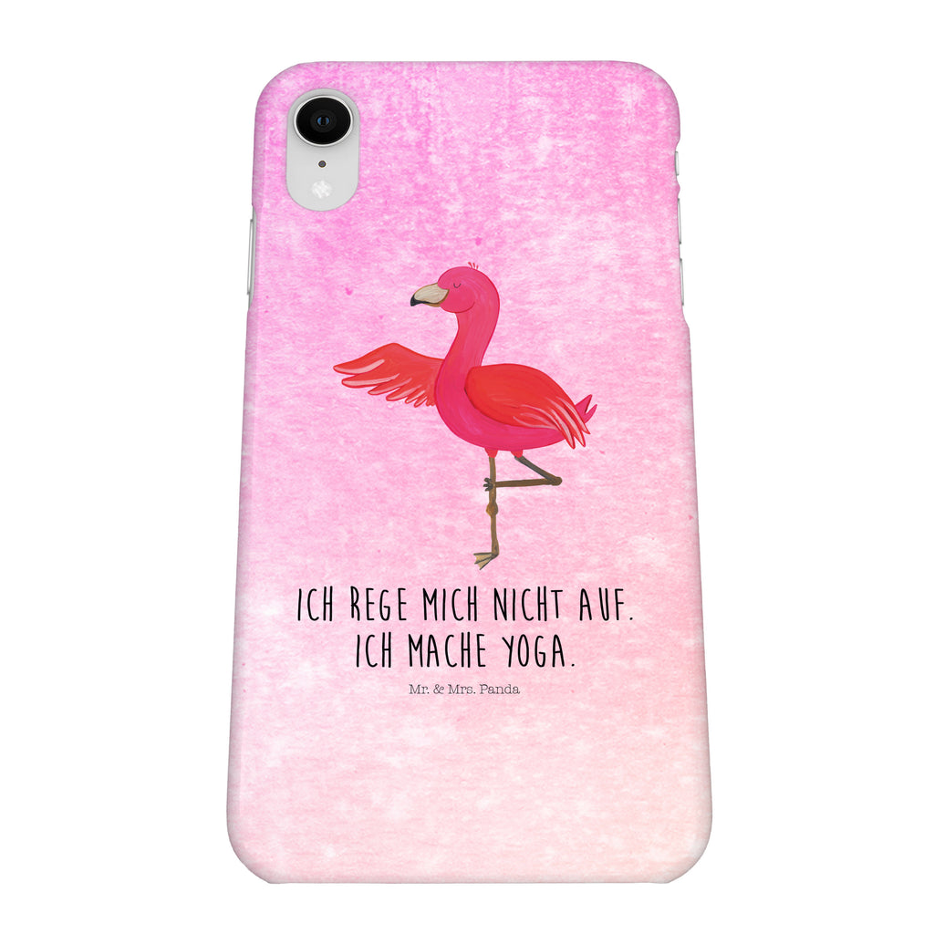 Handyhülle Flamingo Yoga Handyhülle, Handycover, Cover, Handy, Hülle, Iphone 10, Iphone X, Flamingo, Vogel, Yoga, Namaste, Achtsamkeit, Yoga-Übung, Entspannung, Ärger, Aufregen, Tiefenentspannung