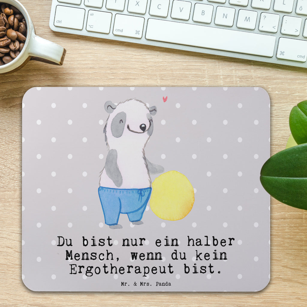 Mauspad Ergotherapeut mit Herz Mousepad, Computer zubehör, Büroausstattung, PC Zubehör, Arbeitszimmer, Mauspad, Einzigartiges Mauspad, Designer Mauspad, Mausunterlage, Mauspad Büro, Beruf, Ausbildung, Jubiläum, Abschied, Rente, Kollege, Kollegin, Geschenk, Schenken, Arbeitskollege, Mitarbeiter, Firma, Danke, Dankeschön, Ergotherapeut, Ergotherapie