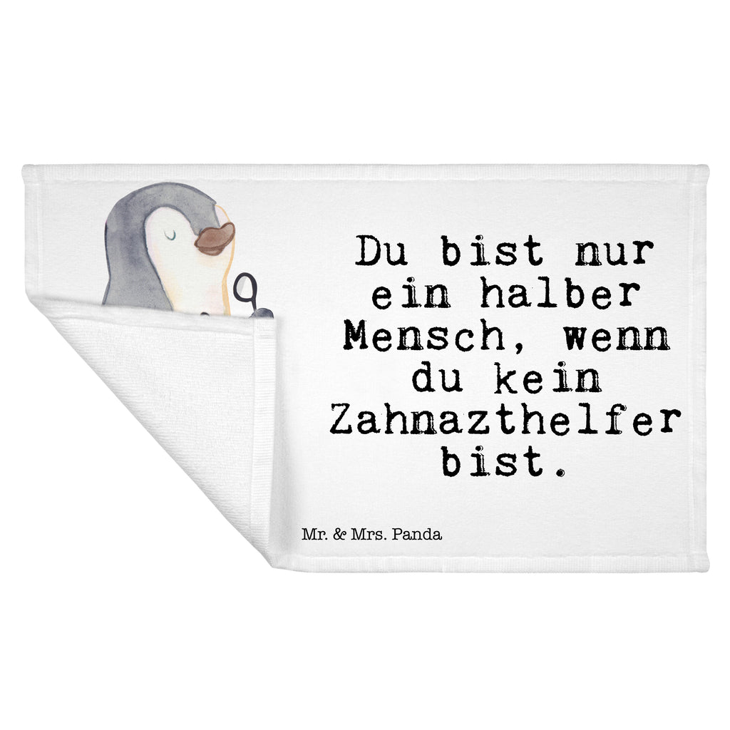 Handtuch Zahnarzthelfer mit Herz Gästetuch, Reisehandtuch, Sport Handtuch, Frottier, Kinder Handtuch, Beruf, Ausbildung, Jubiläum, Abschied, Rente, Kollege, Kollegin, Geschenk, Schenken, Arbeitskollege, Mitarbeiter, Firma, Danke, Dankeschön