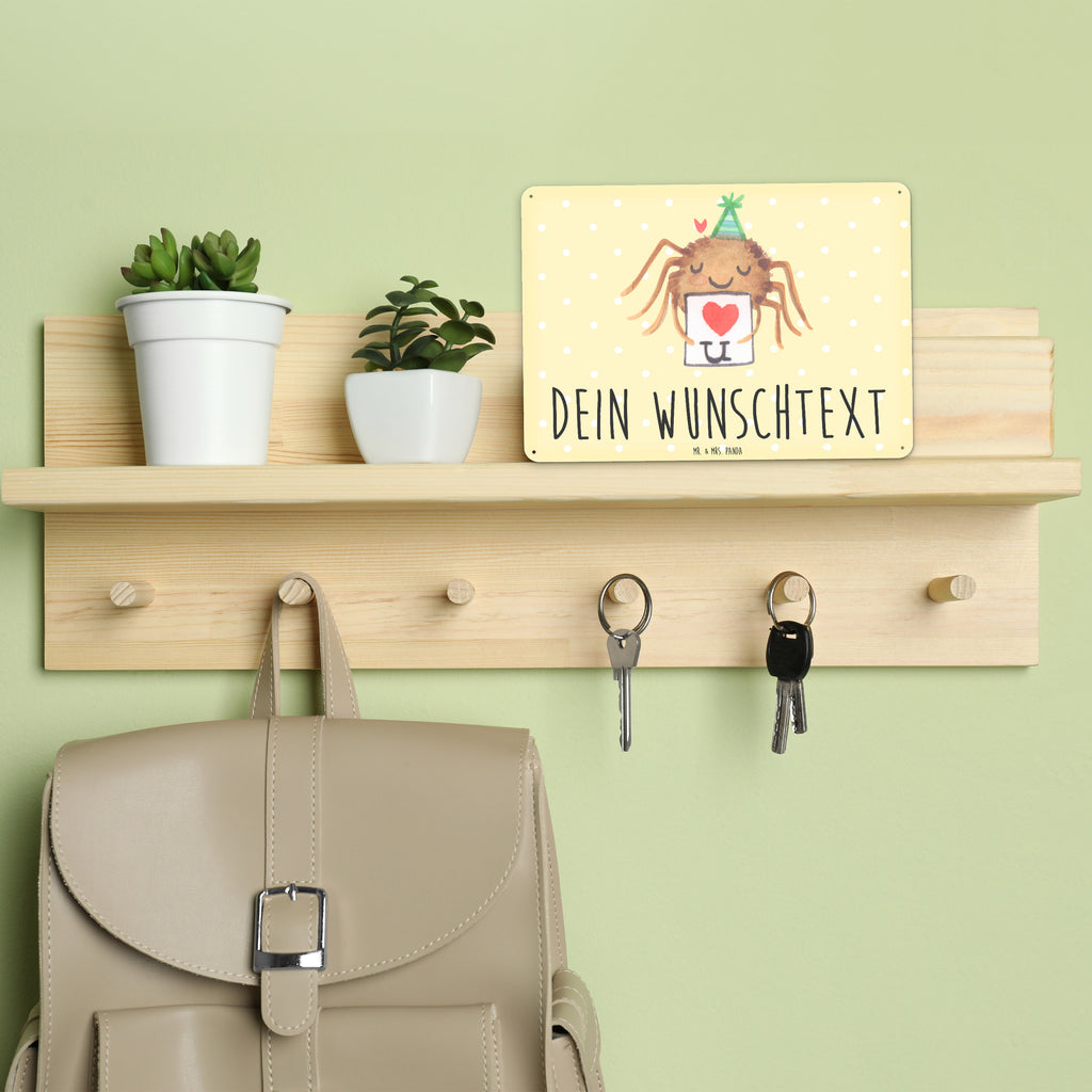 Personalisiertes Blechschild Spinne Agathe Brief Blechschild, Metallschild, Geschenk Schild, Schild, Magnet-Metall-Schild, Deko Schild, Wandschild, Wand-Dekoration, Türschild, Spinne Agathe, Spinne, Agathe, Videos, Merchandise, Liebesbeweis, Ich Liebe dich, Heiratsantrag, Verliebt, Liebespaar, Liebesgeschenk, Treuebeweis, Treuetest