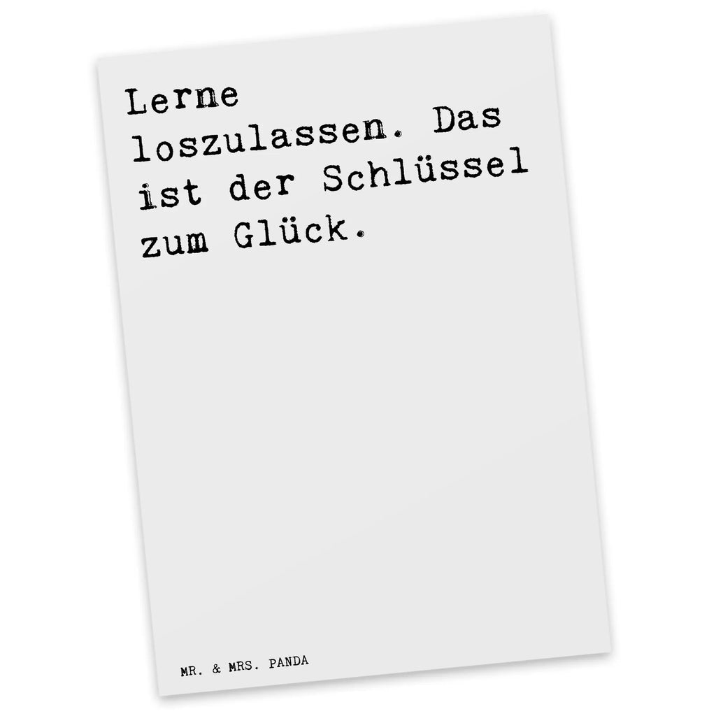 Postkarte Sprüche und Zitate Lerne loszulassen. Das ist der Schlüssel zum Glück. Postkarte, Karte, Geschenkkarte, Grußkarte, Einladung, Ansichtskarte, Geburtstagskarte, Einladungskarte, Dankeskarte, Ansichtskarten, Einladung Geburtstag, Einladungskarten Geburtstag, Spruch, Sprüche, lustige Sprüche, Weisheiten, Zitate, Spruch Geschenke, Spruch Sprüche Weisheiten Zitate Lustig Weisheit Worte