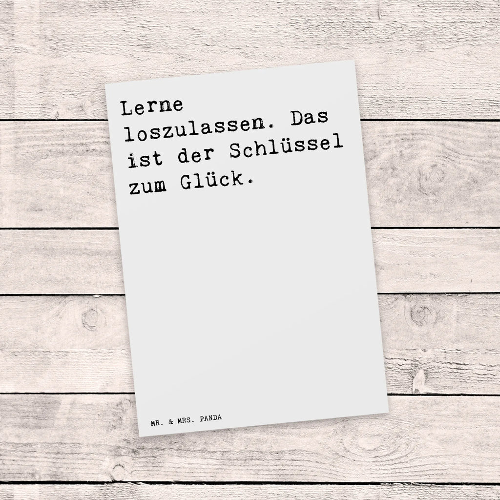 Postkarte Sprüche und Zitate Lerne loszulassen. Das ist der Schlüssel zum Glück. Postkarte, Karte, Geschenkkarte, Grußkarte, Einladung, Ansichtskarte, Geburtstagskarte, Einladungskarte, Dankeskarte, Ansichtskarten, Einladung Geburtstag, Einladungskarten Geburtstag, Spruch, Sprüche, lustige Sprüche, Weisheiten, Zitate, Spruch Geschenke, Spruch Sprüche Weisheiten Zitate Lustig Weisheit Worte