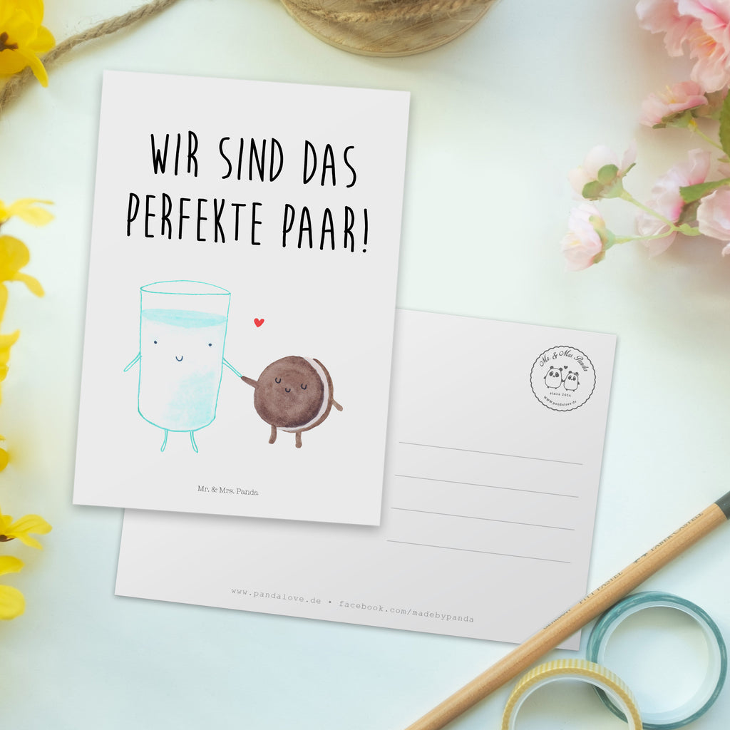 Postkarte Milch Keks Postkarte, Karte, Geschenkkarte, Grußkarte, Einladung, Ansichtskarte, Geburtstagskarte, Einladungskarte, Dankeskarte, Ansichtskarten, Einladung Geburtstag, Einladungskarten Geburtstag, Tiermotive, Gute Laune, lustige Sprüche, Tiere, Milk, Cookie, Milch, Keks, Kekse, Kaffee, Einladung Frühstück, Motiv süß, romantisch, perfektes Paar