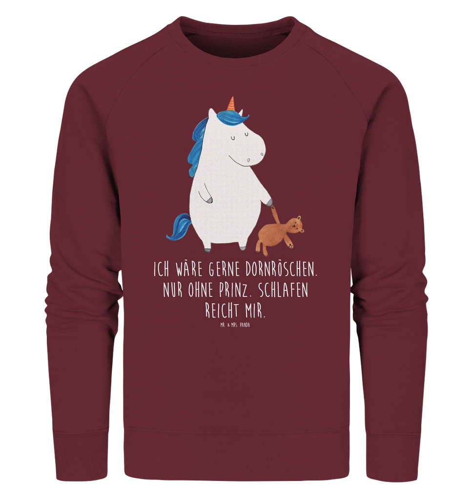 Organic Pullover Einhorn Teddy Pullover, Pullover Männer, Pullover Frauen, Sweatshirt, Sweatshirt Männer, Sweatshirt Frauen, Unisex, Einhorn, Einhörner, Einhorn Deko, Pegasus, Unicorn, schlafen, gute Nacht, Single, Bett, Träumen, Freundin, Singleleben