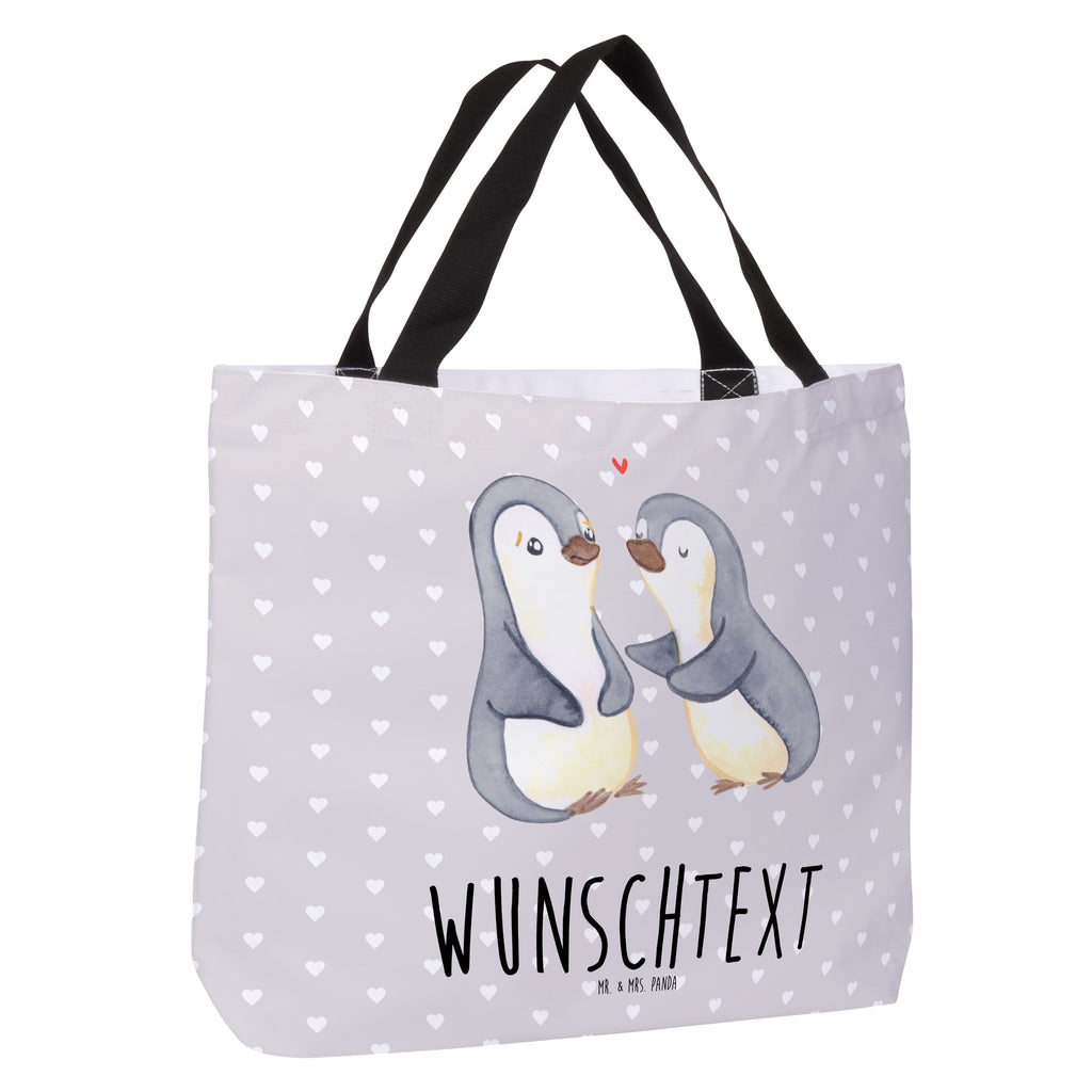 Personalisierter Shopper Pinguine trösten Personalisierter Beutel, Personalisierte Einkaufstasche, Personalisierte Tasche, Personalisierte Strandtasche, Personalisierter Einkaufsbeutel, Personalisierter Shopper, Personalisierte Schultasche, Personalisierte Freizeittasche, Personalisierter Tragebeutel, Personalisierter Schulbeutel, Personalisierte Alltagstasche, mit Namen, Wunschname, Selbst bedrucken, frei gestalten, Liebe, Partner, Freund, Freundin, Ehemann, Ehefrau, Heiraten, Verlobung, Heiratsantrag, Liebesgeschenk, Jahrestag, Hocheitstag, Valentinstag, Geschenk für Frauen, Hochzeitstag, Mitbringsel, Geschenk für Freundin, Geschenk für Partner, Liebesbeweis, für Männer, für Ehemann