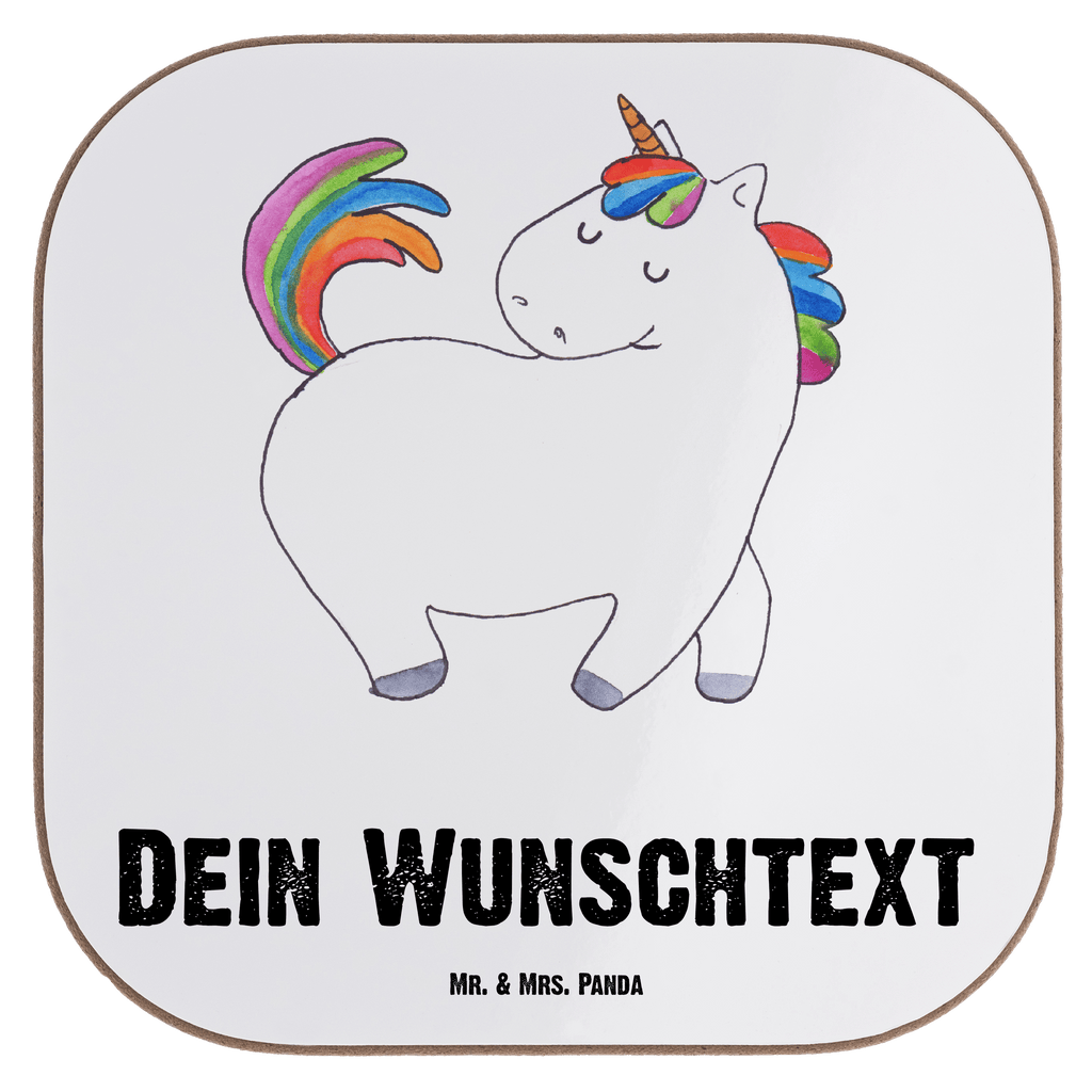 Personalisierte Untersetzer Einhorn stolzierend Personalisierte Untersetzer, PErsonalisierte Bierdeckel, Personalisierte Glasuntersetzer, Peronalisierte Untersetzer Gläser, Personalisiert Getränkeuntersetzer, Untersetzer mit Namen, Bedrucken, Personalisieren, Namensaufdruck, Einhorn, Einhörner, Einhorn Deko, Pegasus, Unicorn, stolz, anders, bunt, Pferd, Reiter, Reiten, Freundin, Geschenk