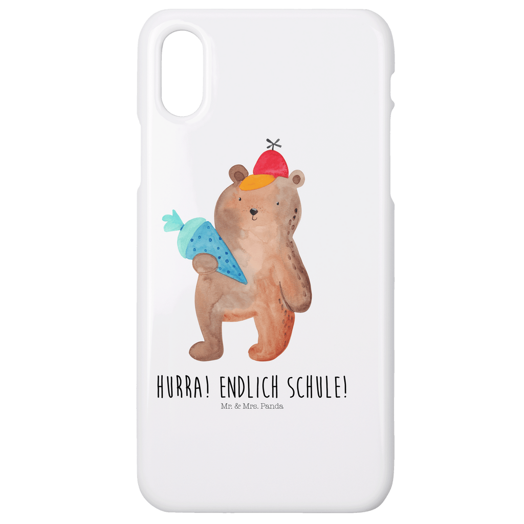 Handyhülle Bär Schultüte Handyhülle, Handycover, Cover, Handy, Hülle, Iphone 10, Iphone X, Bär, Teddy, Teddybär, Bär Motiv, Schultüte, Erster Schultag Geschenk, Einschulung Geschenk, Schule Geschenk, Grundschule, Schulanfang, Schulbeginn