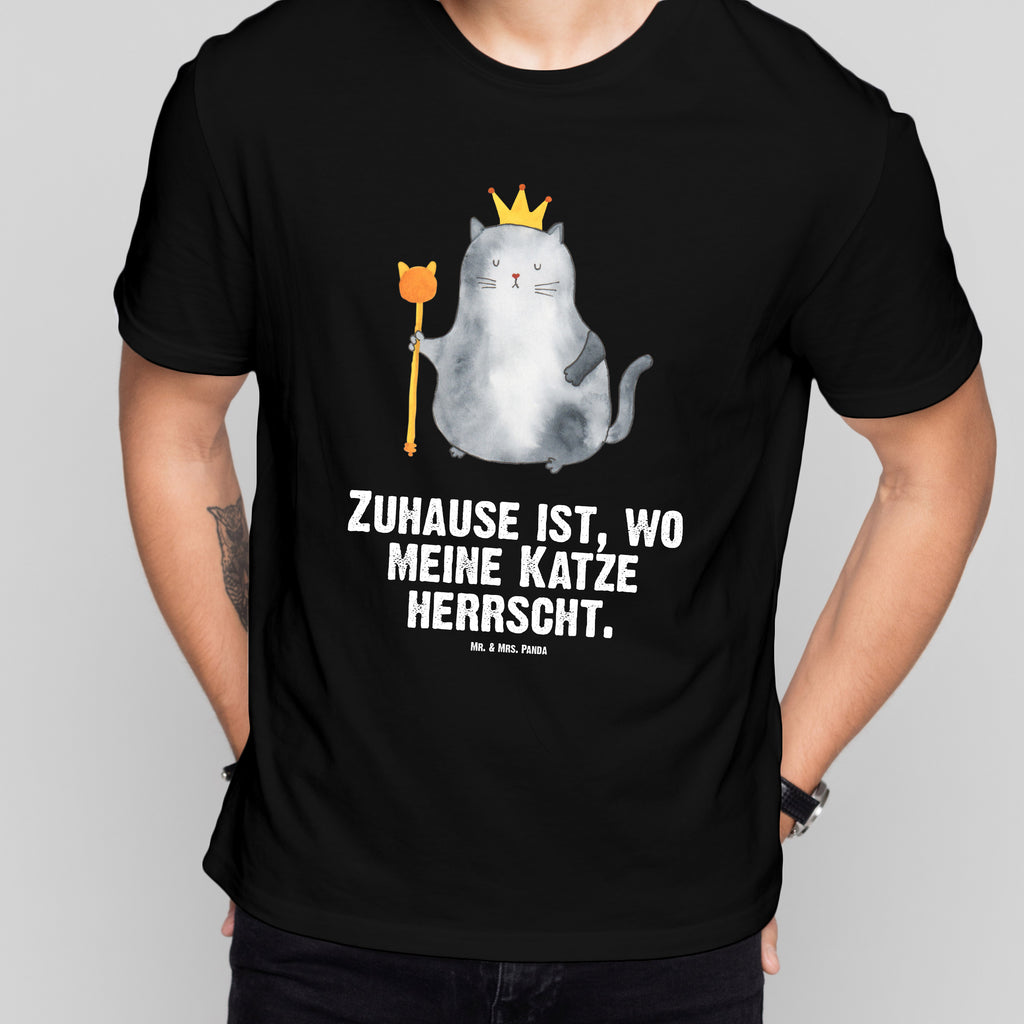 T-Shirt Standard Katzen Koenig T-Shirt, Shirt, Tshirt, Lustiges T-Shirt, T-Shirt mit Spruch, Party, Junggesellenabschied, Jubiläum, Geburstag, Herrn, Damen, Männer, Frauen, Schlafshirt, Nachthemd, Sprüche, Katze, Katzenmotiv, Katzenfan, Katzendeko, Katzenfreund, Katzenliebhaber, Katzenprodukte, Katzenartikel, Katzenaccessoires, Katzensouvenirs, Katzenliebhaberprodukte, Katzenmotive, Katzen, Kater, Mietze, Cat, Cats, Katzenhalter, Katzenbesitzerin, Haustier, König, Königin, Queen, Familie, Mietzhaus, Wohnung, erste eigenen Wohnung, Umzug, Einzug