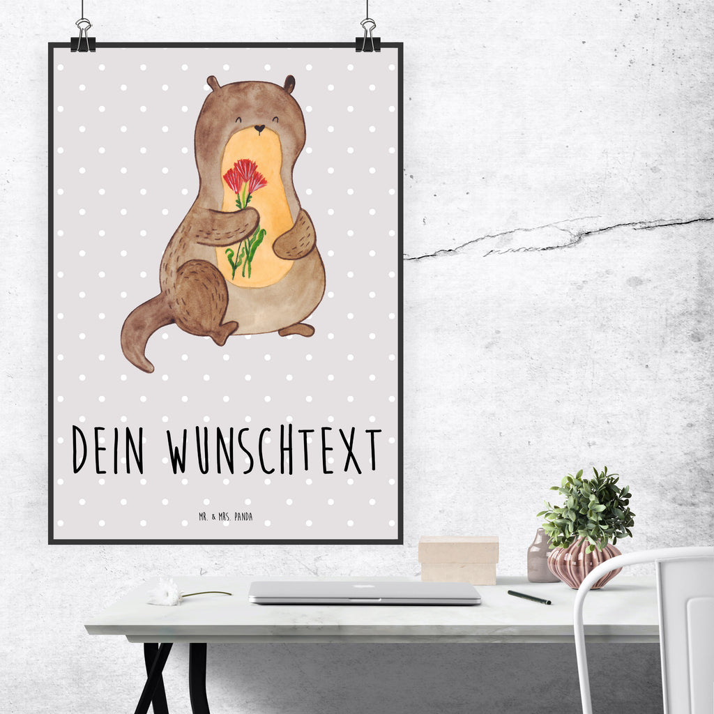 Personalisiertes Poster Otter Blumenstrauß Personalisiertes Poster, Personalisiertes Wandposter, Personalisiertes Bild, Personalisierte Wanddeko, Personalisiertes Küchenposter, Personalisiertes Kinderposter, Personalisierte Wanddeko Bild, Personalisierte Raumdekoration, Personalisierte Wanddekoration, Personalisiertes Handgemaltes Poster, Personalisiertes Designposter, Personalisierter Kunstdruck, Personalisierter Posterdruck, Poster mit Namen, Wandposter mit Namen, Bild mit Namen, Wanddeko mit Namen, Küchenposter mit Namen, Kinderposter mit Namen, Wanddeko Bild mit Namen, Raumdekoration mit Namen, Wanddekoration mit Namen, Kunstdruck mit Namen, Posterdruck mit Namen, Wunschtext Poster, Poster selbst gestalten., Otter, Fischotter, Seeotter, Otter Seeotter See Otter