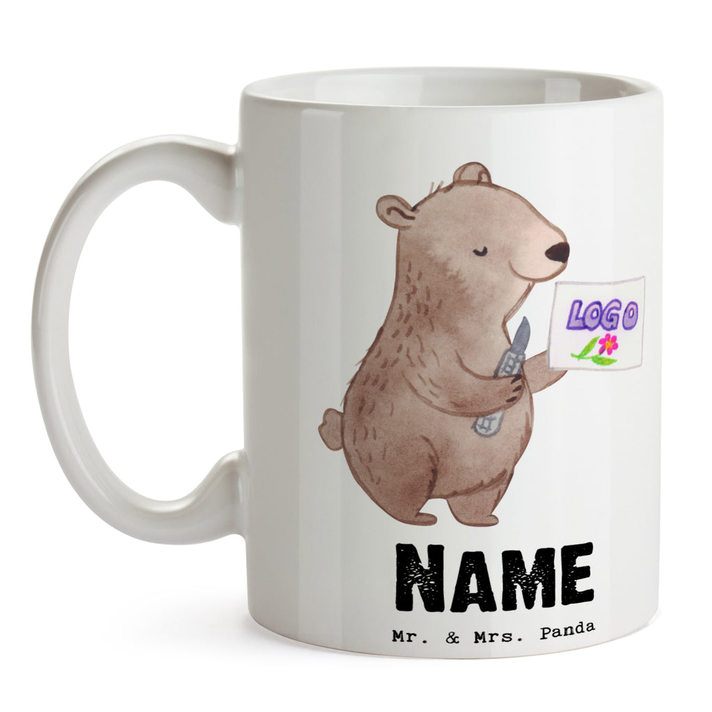 Personalisierte Tasse Werbetechniker mit Herz Personalisierte Tasse, Namenstasse, Wunschname, Personalisiert, Tasse, Namen, Drucken, Tasse mit Namen, Beruf, Ausbildung, Jubiläum, Abschied, Rente, Kollege, Kollegin, Geschenk, Schenken, Arbeitskollege, Mitarbeiter, Firma, Danke, Dankeschön