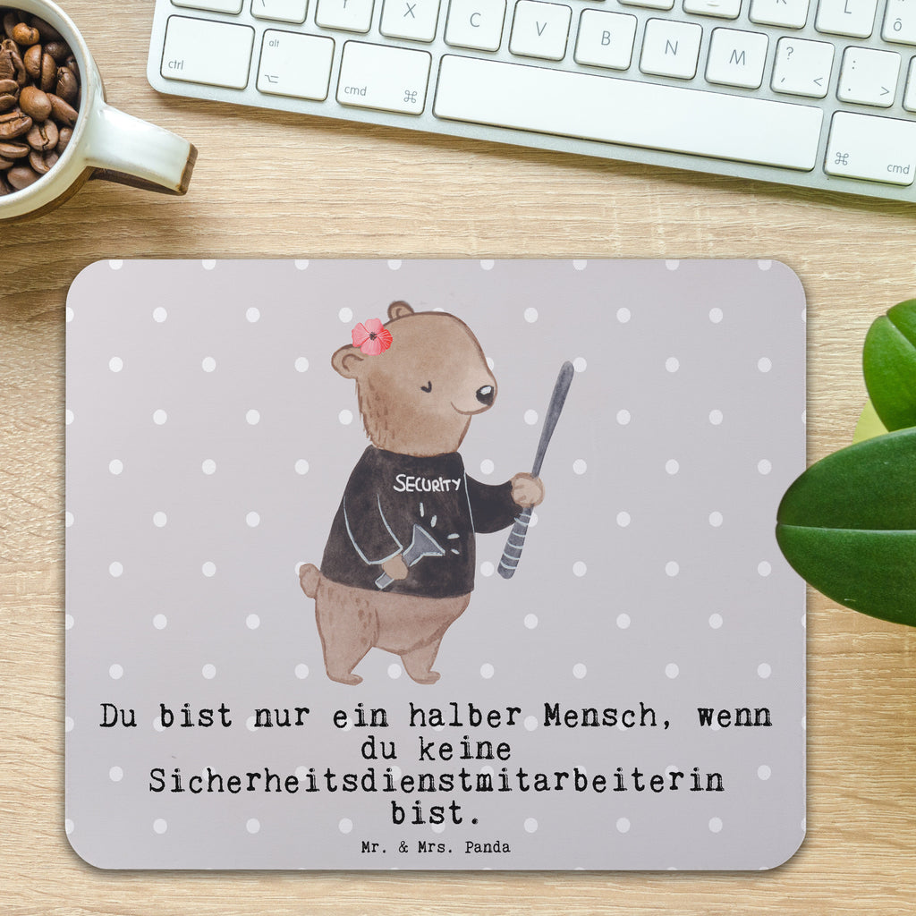 Mauspad Sicherheitsdienstmitarbeiterin mit Herz Mousepad, Computer zubehör, Büroausstattung, PC Zubehör, Arbeitszimmer, Mauspad, Einzigartiges Mauspad, Designer Mauspad, Mausunterlage, Mauspad Büro, Beruf, Ausbildung, Jubiläum, Abschied, Rente, Kollege, Kollegin, Geschenk, Schenken, Arbeitskollege, Mitarbeiter, Firma, Danke, Dankeschön