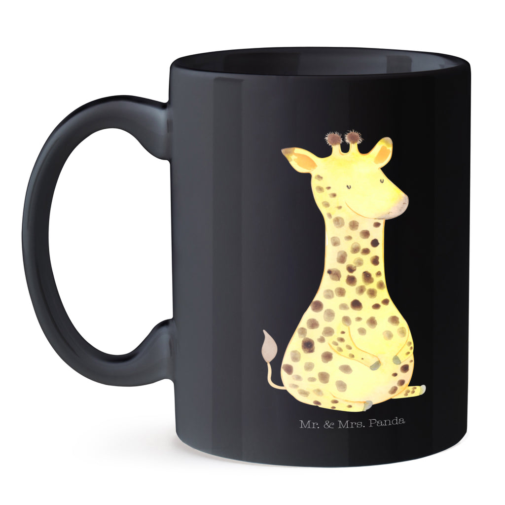 Tasse Giraffe Zufrieden Tasse, Kaffeetasse, Teetasse, Becher, Kaffeebecher, Teebecher, Keramiktasse, Porzellantasse, Büro Tasse, Geschenk Tasse, Tasse Sprüche, Tasse Motive, Kaffeetassen, Tasse bedrucken, Designer Tasse, Cappuccino Tassen, Schöne Teetassen, Afrika, Wildtiere, Giraffe, Zufrieden, Glück, Abenteuer