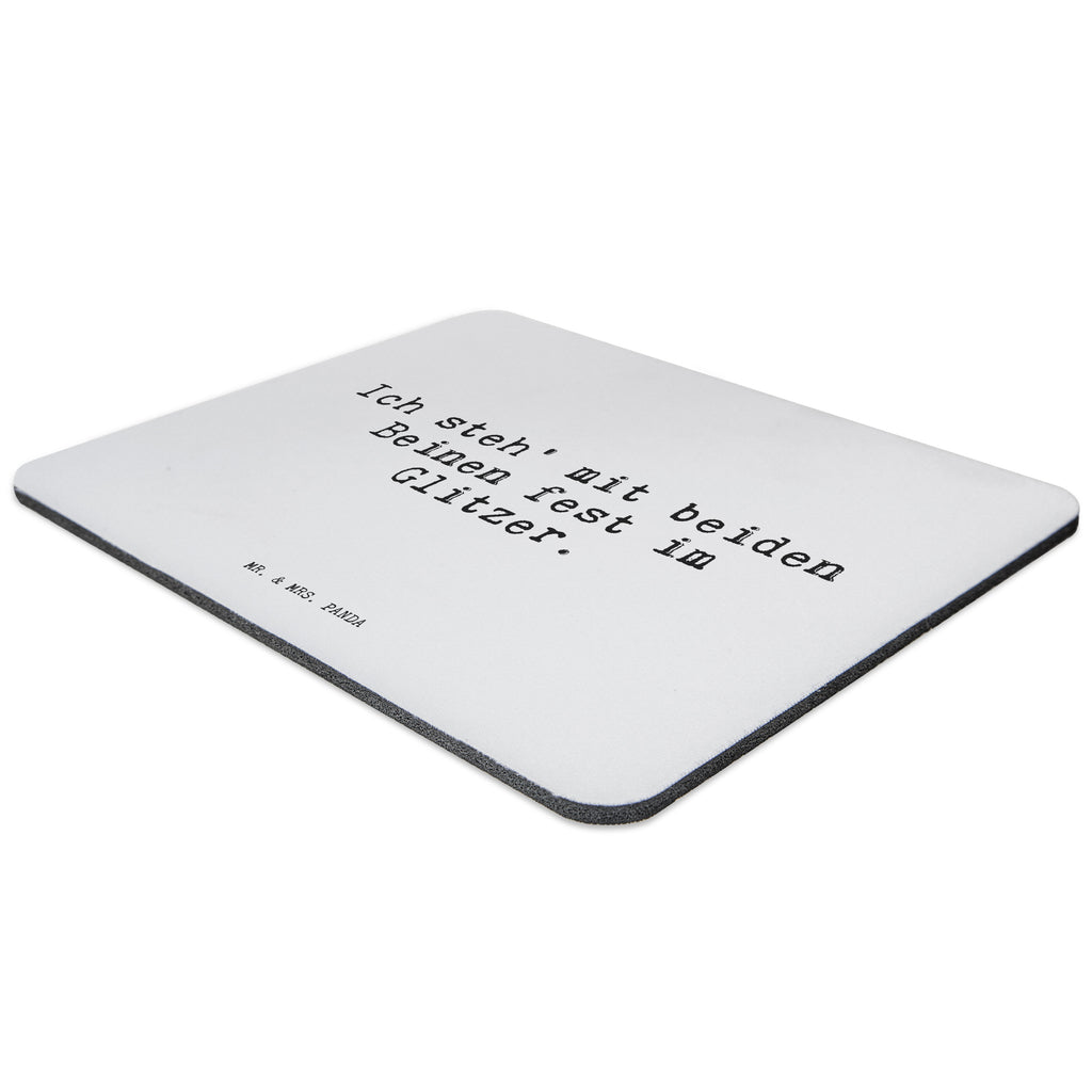 Mauspad Sprüche und Zitate Ich steh' mit beiden Beinen fest im Glitzer. Mousepad, Computer zubehör, Büroausstattung, PC Zubehör, Arbeitszimmer, Mauspad, Einzigartiges Mauspad, Designer Mauspad, Mausunterlage, Mauspad Büro, Spruch, Sprüche, lustige Sprüche, Weisheiten, Zitate, Spruch Geschenke, Spruch Sprüche Weisheiten Zitate Lustig Weisheit Worte