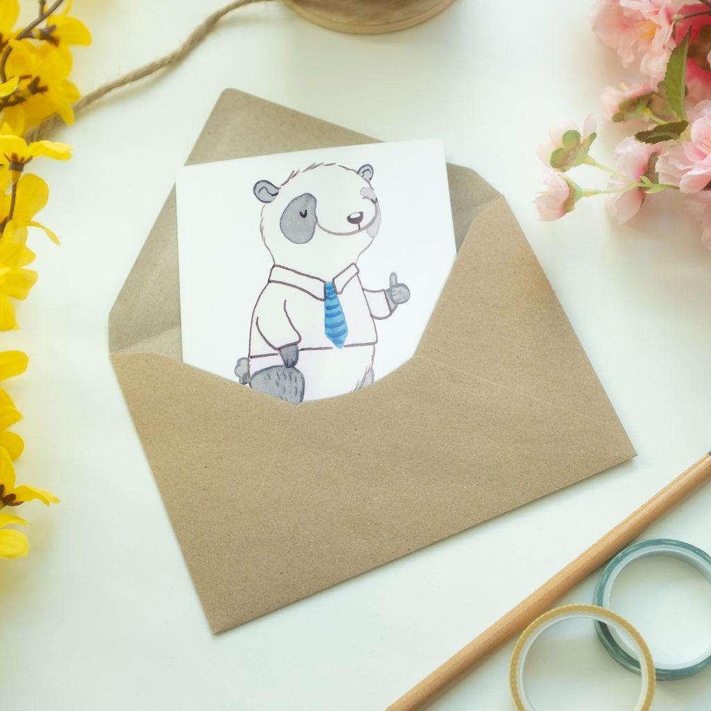 Personalisierte Grußkarte Panda Bester Vorgesetzter der Welt Personalisierte Grußkarte, Personalisiertere Klappkarte, Personalisierte Einladungskarte, Personalisierte Glückwunschkarte, Personalisierte Hochzeitskarte, Personalisierte Geburtstagskarte, Grußkarte mit Namen, Grußkarte selber drucken, Grußkarte selbst gestalten, Grußkarte mit persönlichen Nachrichten, Grußkarte als Geldgeschenk, Grußkarten personalisiert, Personalisierte Karte, für, Dankeschön, Geschenk, Schenken, Geburtstag, Geburtstagsgeschenk, Geschenkidee, Danke, Bedanken, Mitbringsel, Freude machen, Geschenktipp, Chef, Boss, Abschiedsgeschenk, Abteilungsleiter, Kollege, Vorgesetzter, Vorgesetzte, Arbeit, Leiter, Arbeitgeber, Führungskraft