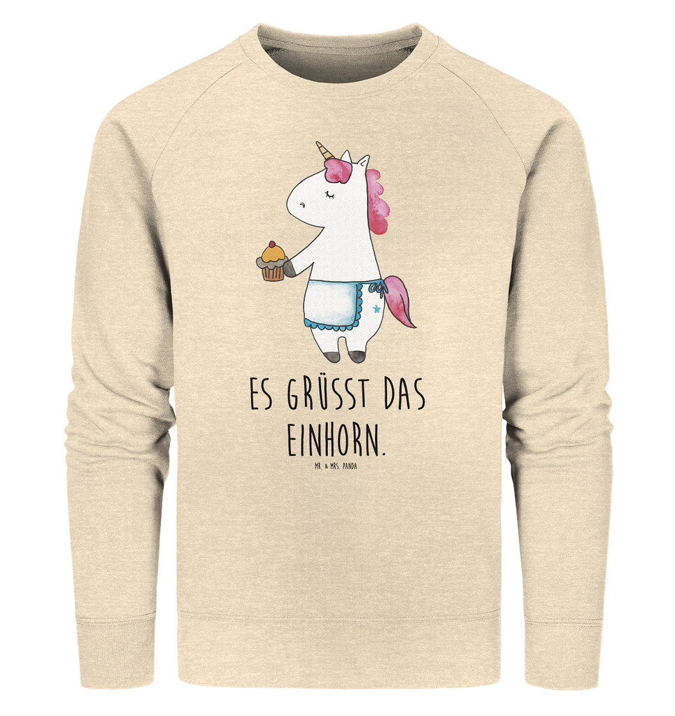 Organic Pullover Einhorn Muffin Pullover, Pullover Männer, Pullover Frauen, Sweatshirt, Sweatshirt Männer, Sweatshirt Frauen, Unisex, Einhorn, Einhörner, Einhorn Deko, Pegasus, Unicorn, Geburtstag, Backen, Muffin, Kekse, Geburtstagsgrüße, Glückwünsche, Liebesgrüße, Grüße