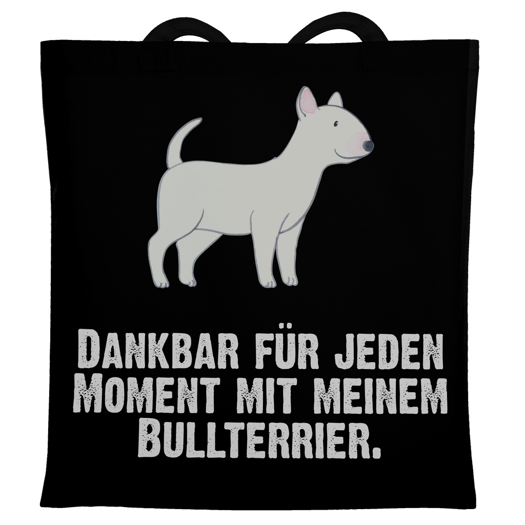 Tragetasche Bullterrier Moment Beuteltasche, Beutel, Einkaufstasche, Jutebeutel, Stoffbeutel, Hund, Hunderasse, Rassehund, Hundebesitzer, Geschenk, Tierfreund, Schenken, Welpe, Bullterrier