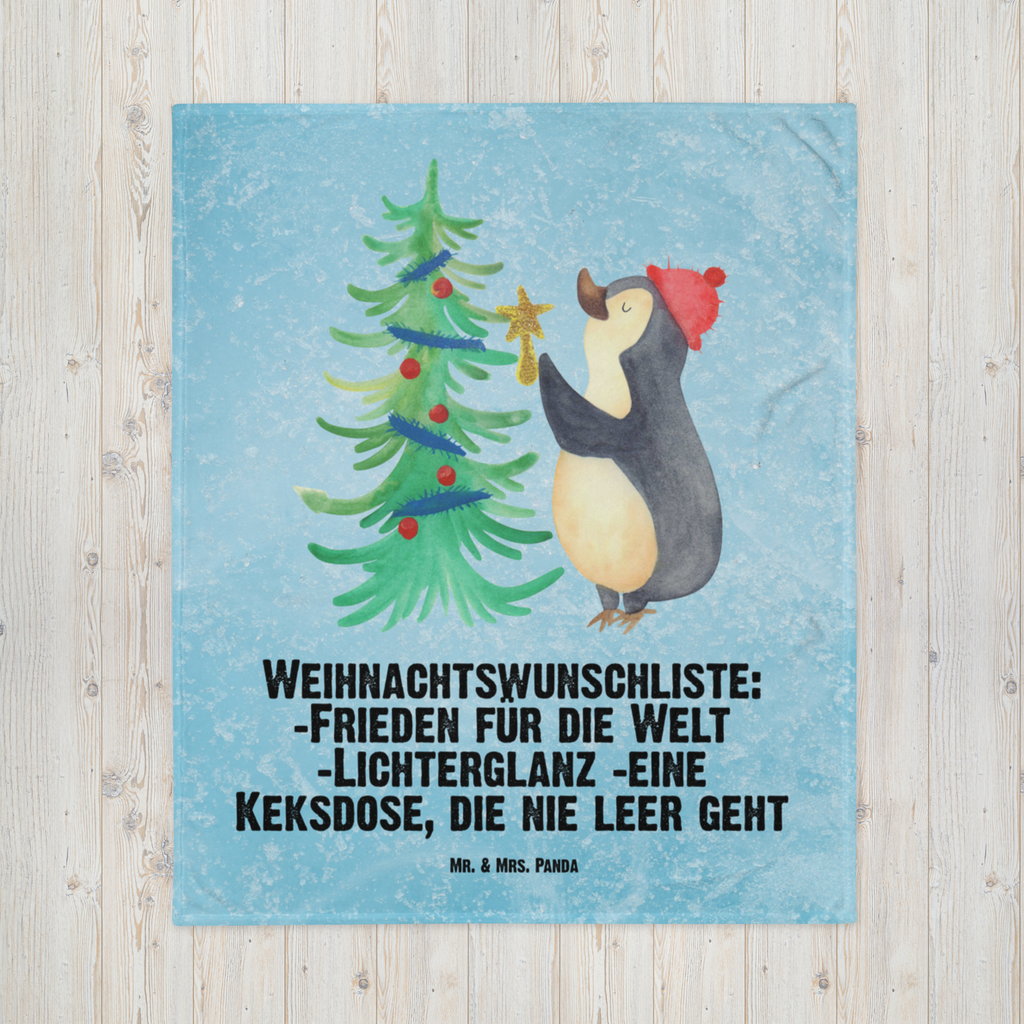 Babydecke Pinguin Weihnachtsbaum Babydecke, Babygeschenk, Geschenk Geburt, Babyecke Kuscheldecke, Krabbeldecke, Winter, Weihnachten, Weihnachtsdeko, Nikolaus, Advent, Heiligabend, Wintermotiv, Pinguin