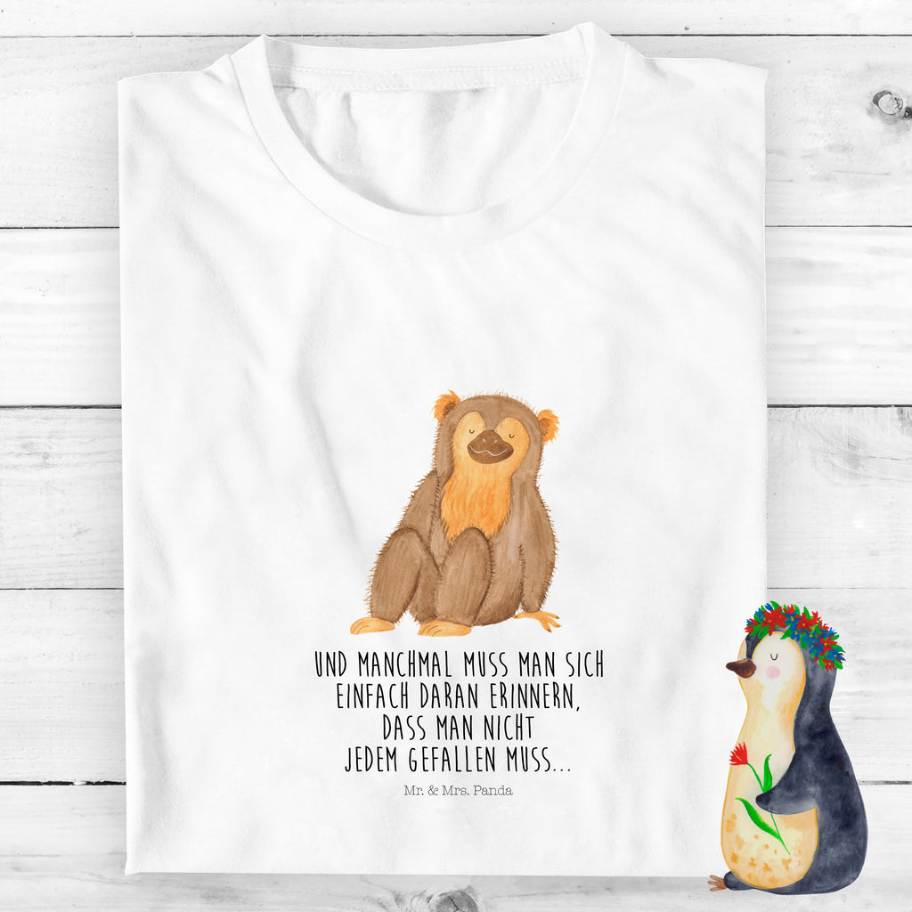 Organic Kinder T-Shirt Affe Kinder T-Shirt, Kinder T-Shirt Mädchen, Kinder T-Shirt Jungen, Afrika, Wildtiere, Affe, Äffchen, Affen, Selbstliebe, Respekt, Motivation, Selbstachtung, Liebe, Selbstbewusstsein, Selfcare