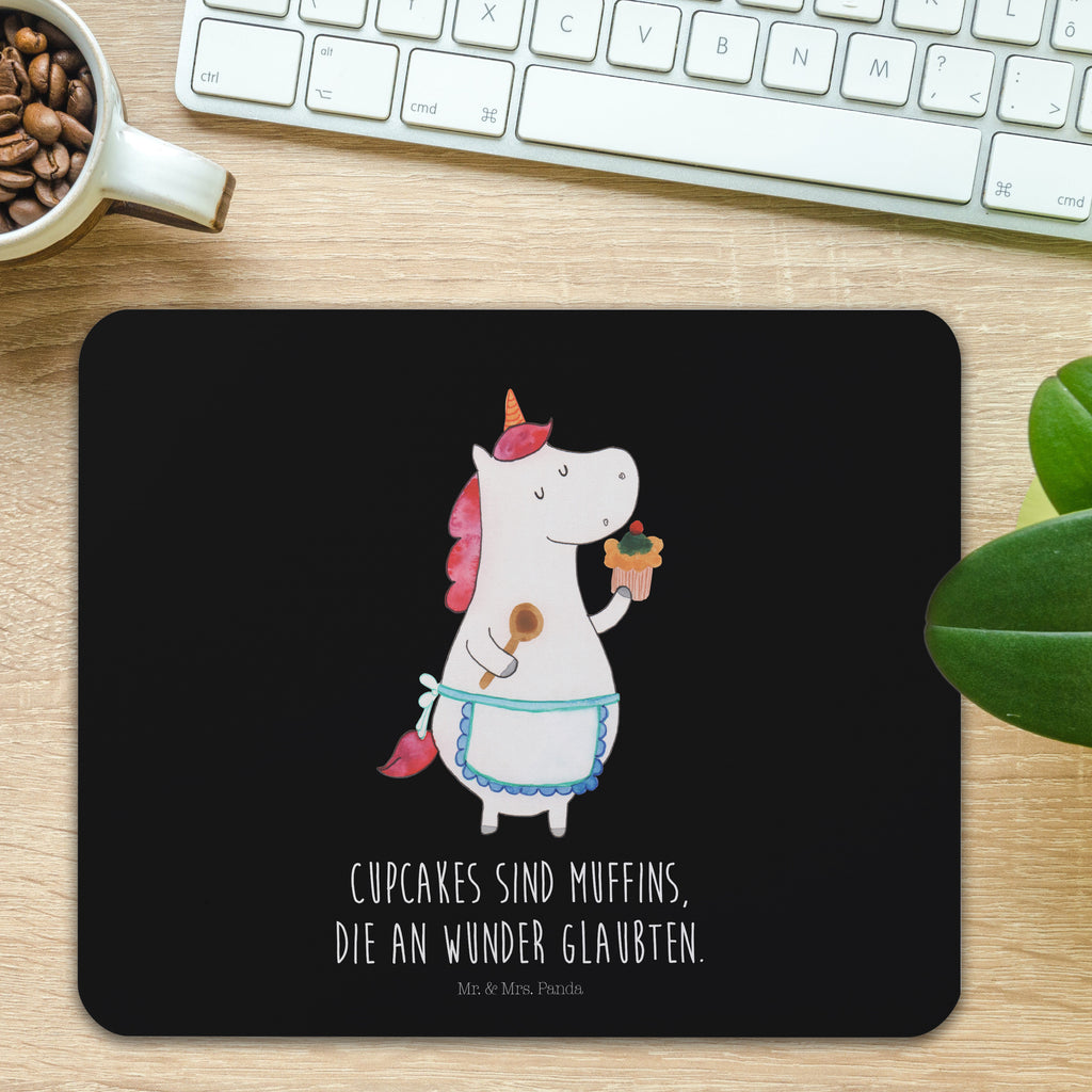 Mauspad Einhorn Küchenfee Mousepad, Computer zubehör, Büroausstattung, PC Zubehör, Arbeitszimmer, Mauspad, Einzigartiges Mauspad, Designer Mauspad, Einhorn, Einhörner, Einhorn Deko, Pegasus, Unicorn, backen, Muffin, Motivation, Träumer, träumen, Bäckerin, Hobbykoch, Koch, Torte, Kuchen