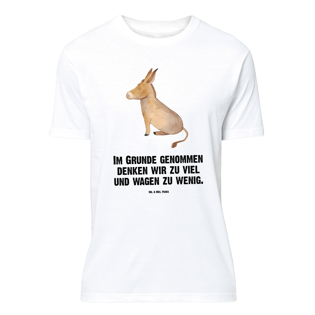 T-Shirt Standard Esel T-Shirt, Shirt, Tshirt, Lustiges T-Shirt, T-Shirt mit Spruch, Party, Junggesellenabschied, Jubiläum, Geburstag, Herrn, Damen, Männer, Frauen, Schlafshirt, Nachthemd, Sprüche, Tiermotive, Gute Laune, lustige Sprüche, Tiere, Esel, Weisheit, Lebensmut, Lebensglück, Ziel, Lebensziel, Mut, erfolg, tapferkeit, positive gedanken, zuversicht