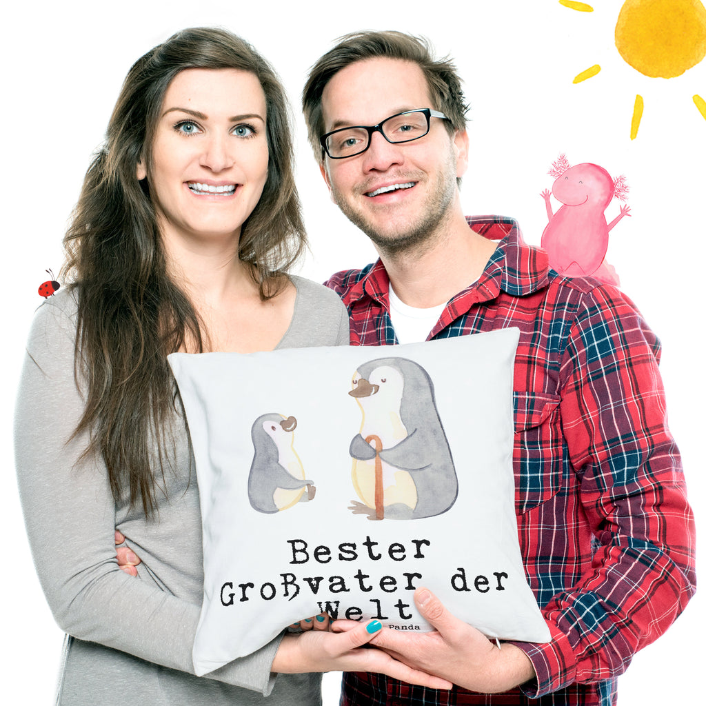 40x40 Kissen Pinguin Bester Großvater der Welt Kissenhülle, Kopfkissen, Sofakissen, Dekokissen, Motivkissen, sofakissen, sitzkissen, Kissen, Kissenbezüge, Kissenbezug 40x40, Kissen 40x40, Kissenhülle 40x40, Zierkissen, Couchkissen, Dekokissen Sofa, Sofakissen 40x40, Dekokissen 40x40, Kopfkissen 40x40, Kissen 40x40 Waschbar, für, Dankeschön, Geschenk, Schenken, Geburtstag, Geburtstagsgeschenk, Geschenkidee, Danke, Bedanken, Mitbringsel, Freude machen, Geschenktipp, Großvater, Grossvater, Opa, Opi. Großpapa, Großeltern, enkel, Enkelin, Enkelkind, Kleinigkeit, Oppa, Oppi, Bester