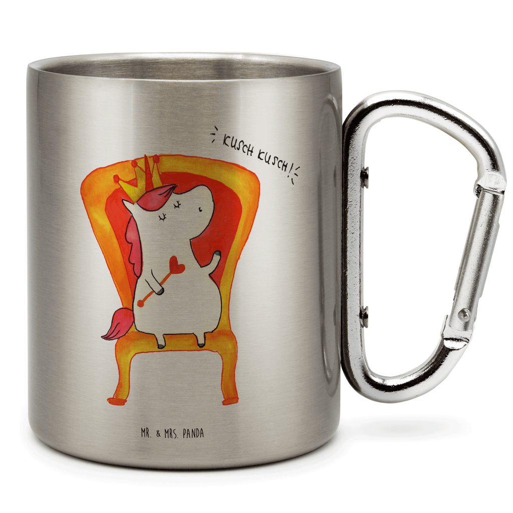 Edelstahlbecher Einhorn König Edelstahltasse, Karabiner, Edelstahlbecher, Outdoor, Camping, Tasse, Becher, Einhorn, Einhörner, Einhorn Deko, Pegasus, Unicorn, König, Präsident, Bundeskanzler, Herrscher, Kaiser, Prinzessin, Krone