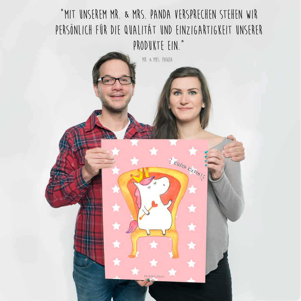 Poster Einhorn Prinzessin Poster, Wandposter, Bild, Wanddeko, Küchenposter, Kinderposter, Wanddeko Bild, Raumdekoration, Wanddekoration, Handgemaltes Poster, Mr. & Mrs. Panda Poster, Designposter, Kunstdruck, Posterdruck, Einhorn, Einhörner, Einhorn Deko, Pegasus, Unicorn, Geburtstag, Prinzessin, Geburtstagsgeschenk, Geschenk, Monat