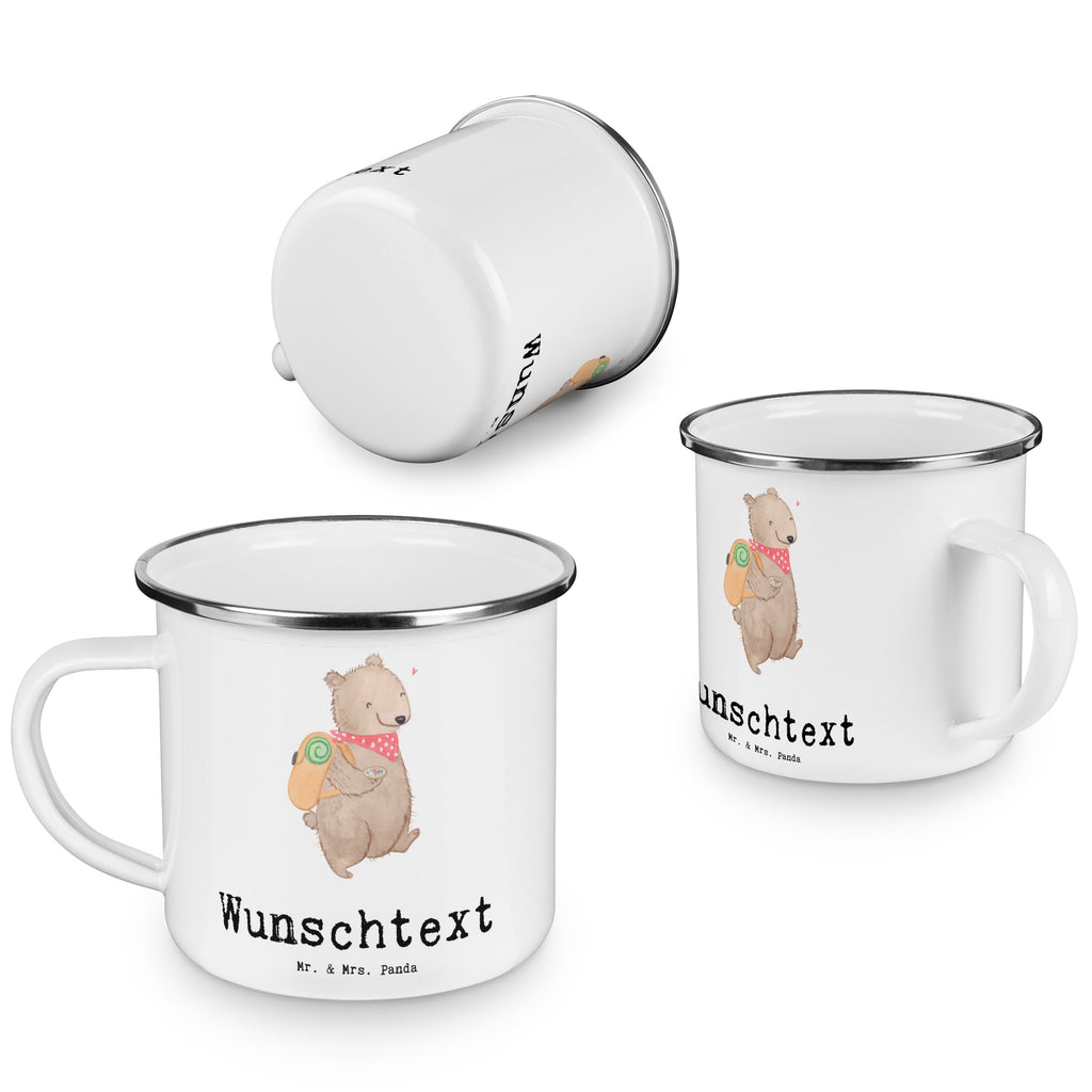 Personalisierte Emaille Tasse Bär Wandern Tage Emaille Tasse personalisiert, Emaille Tasse mit Namen, Campingtasse personalisiert, Namenstasse, Campingtasse bedrucken, Campinggeschirr personalsisert, tasse mit namen, personalisierte tassen, personalisierte tasse, tasse selbst gestalten, tasse bedrucken, tassen bedrucken, Geschenk, Sport, Sportart, Hobby, Schenken, Danke, Dankeschön, Auszeichnung, Gewinn, Sportler, Wandern, Bergsteigen, Wintertouren, Outdoor Sport, Freizeitsport, Spazieren, Natur entdecken