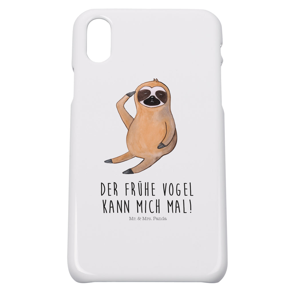 Handyhülle Faultier Vogel Handyhülle, Handycover, Cover, Handy, Hülle, Iphone 10, Iphone X, Faultier, Faultier Geschenk, Faultier Deko, Faultiere, faul, Lieblingstier, Spinner, früher Vogel, der frühe Vogel, Frühaufsteher, Morgenmuffel, Vogel, Faultierwelt