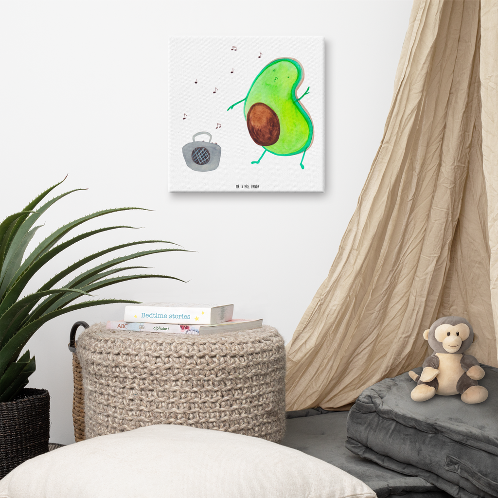 Leinwand Bild Avocado Tanzen Leinwand, Bild, Kunstdruck, Wanddeko, Dekoration, Avocado, Veggie, Vegan, Gesund